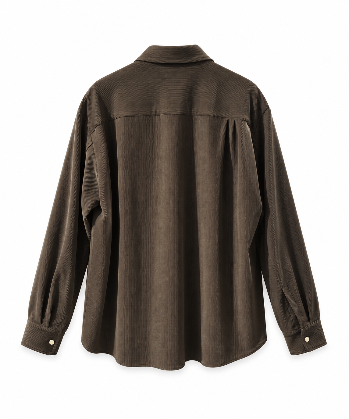 EX.Cord Pique Chin Tab Long Sleeve Shirt CULLNI