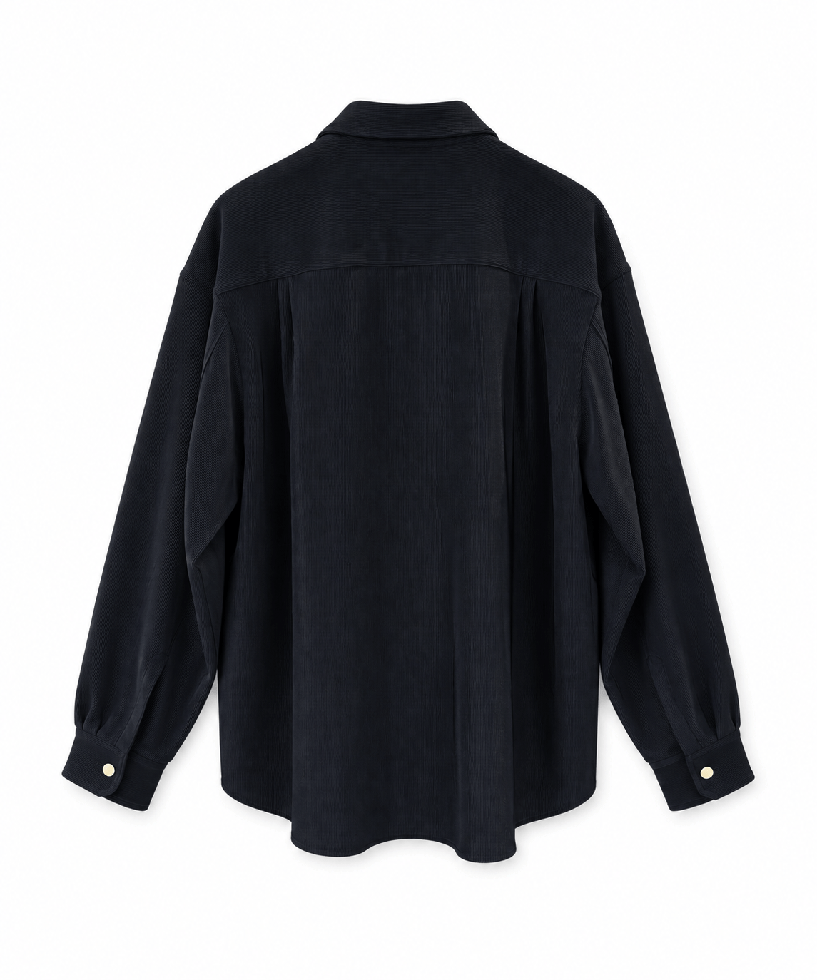 EX.Cord Pique Chin Tab Long Sleeve Shirt CULLNI
