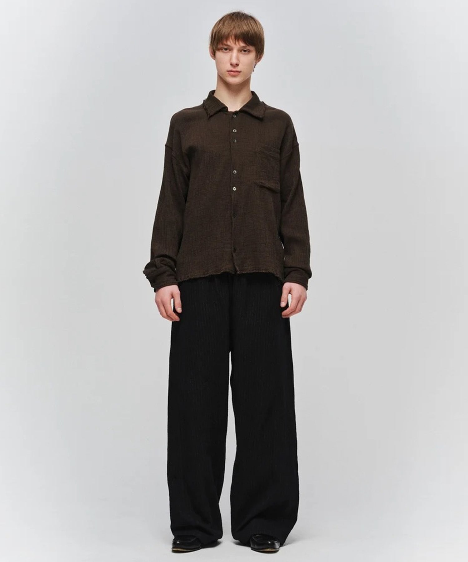 CUT-OFF SHORT SHIRT JieDa