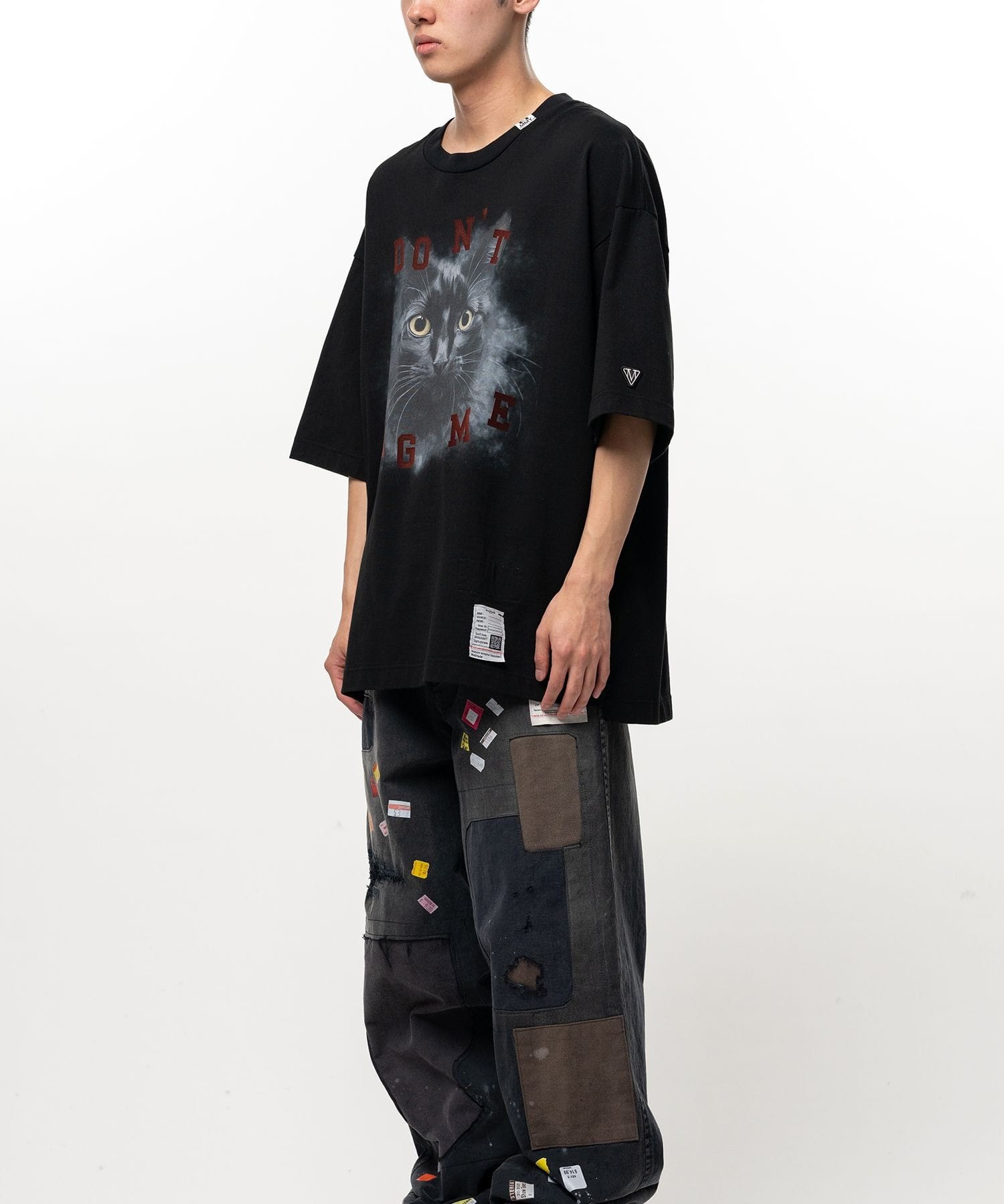 CAT PRINTED TEE Maison MIHARA YASUHIRO