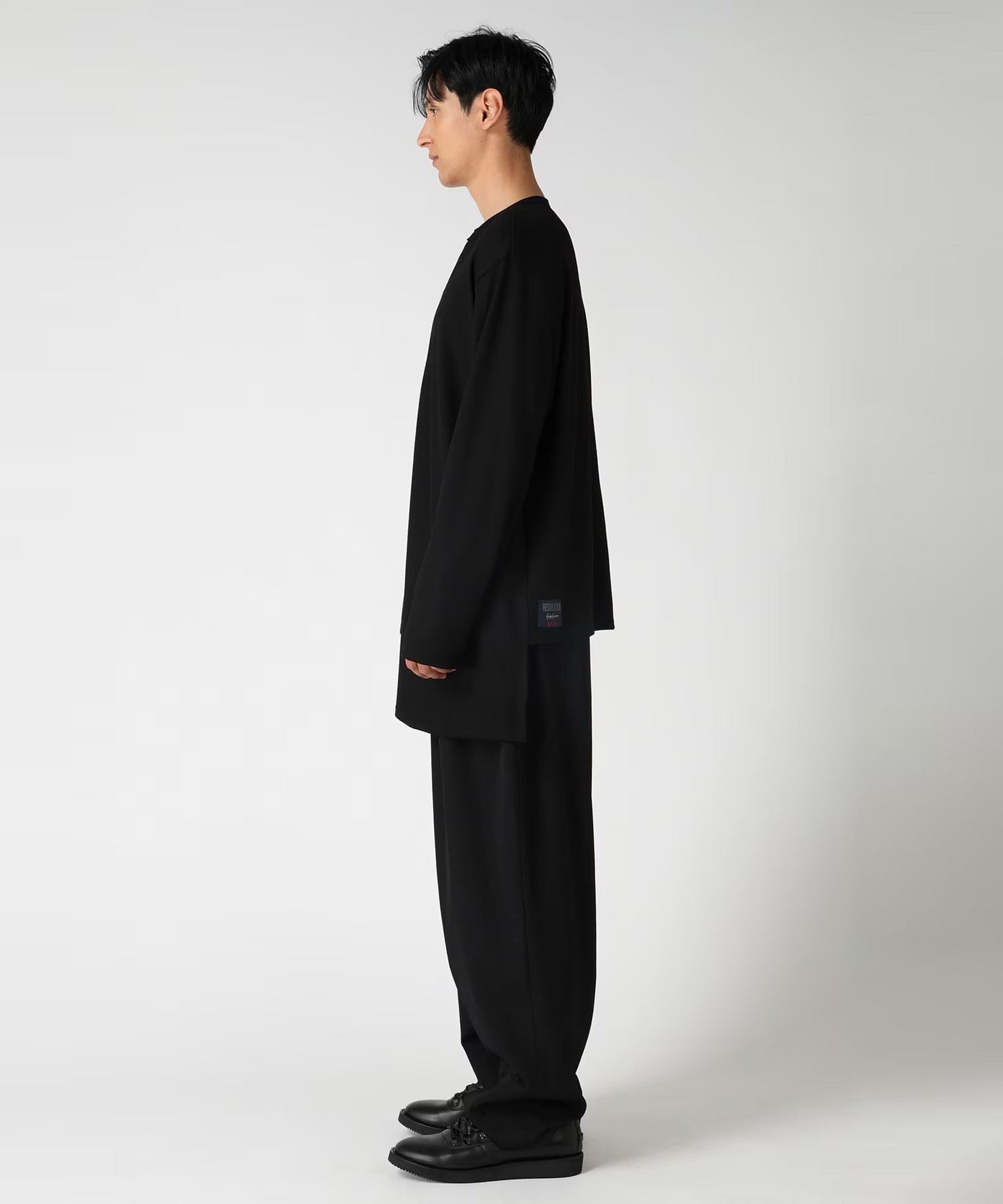 RE DIAGONAL PANEL LING SLEEVE Yohji Yamamoto
