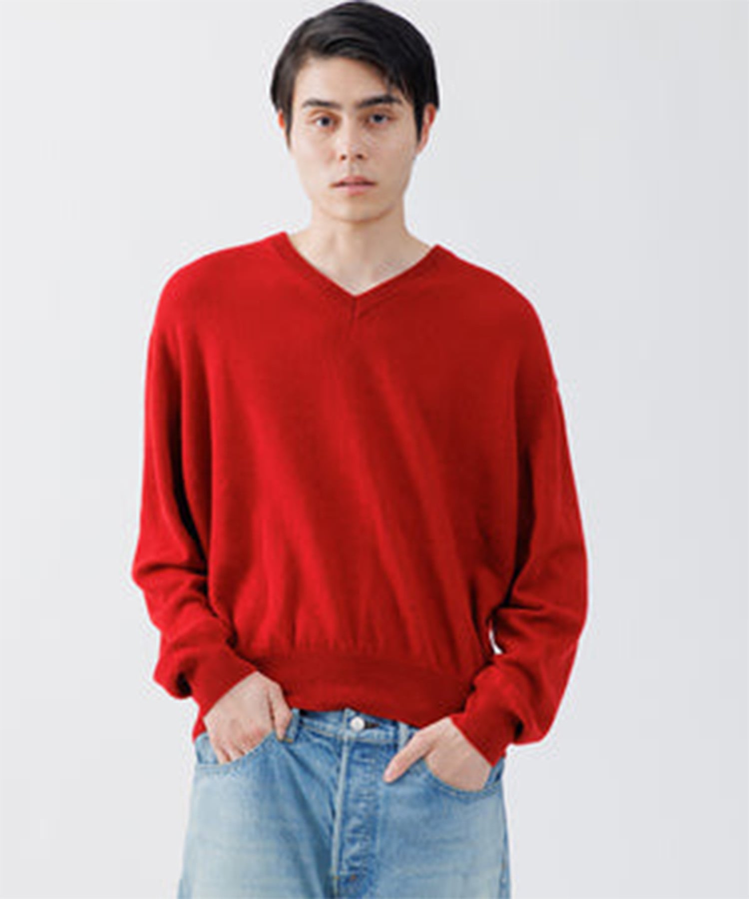 CASHMERE V-NECK KNIT 16 SUBLATIONS