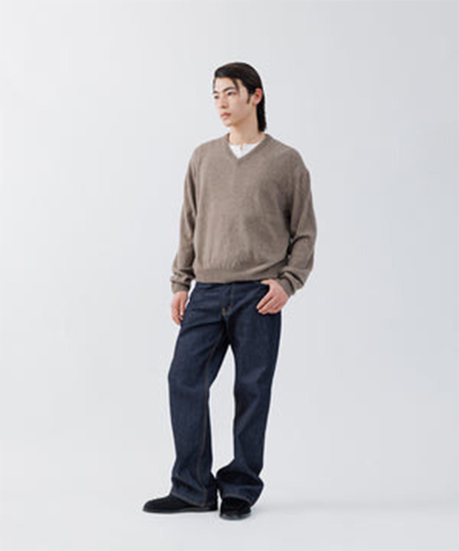 CASHMERE V-NECK KNIT 16 SUBLATIONS