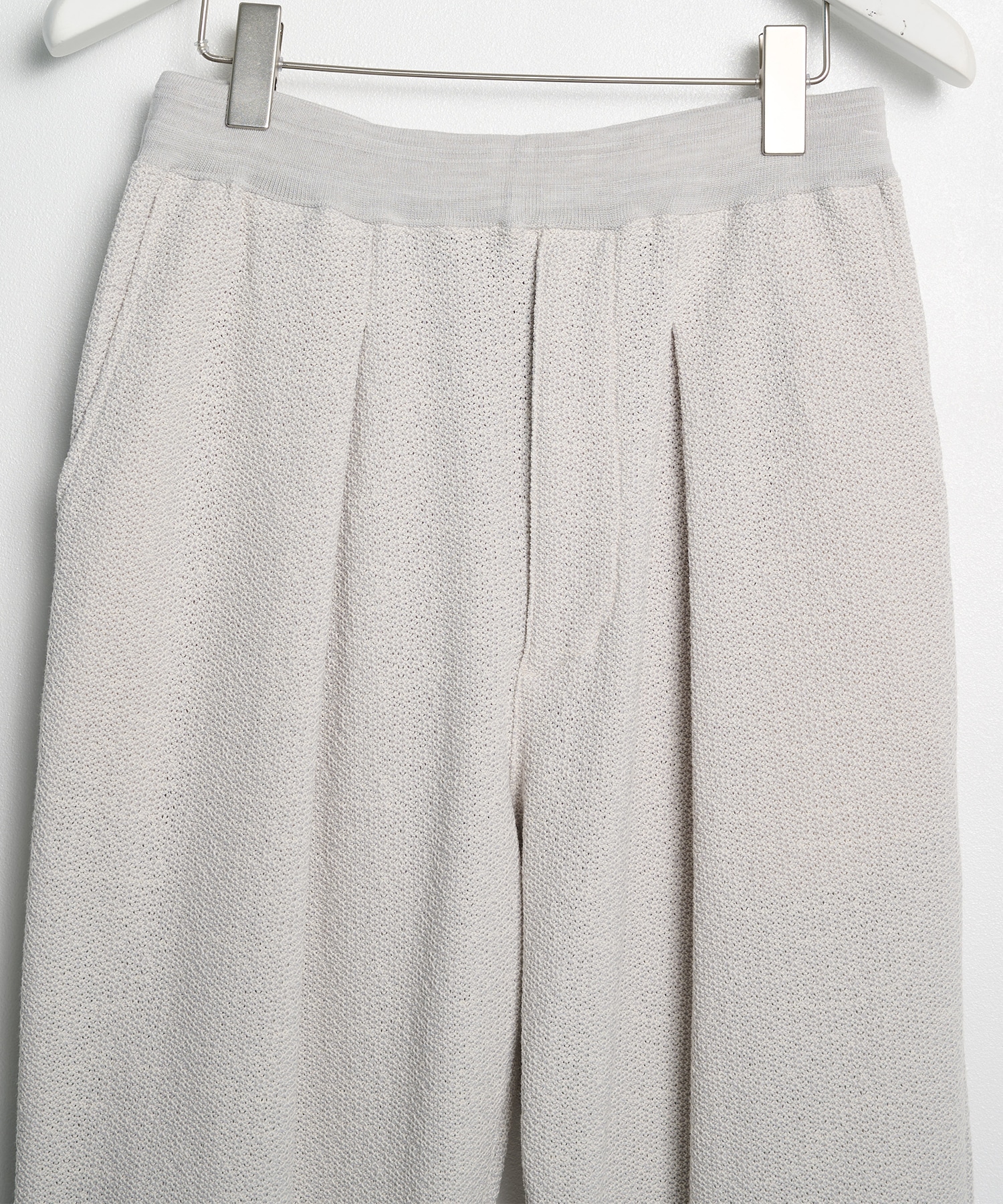 RIB KNIT PANTS saby