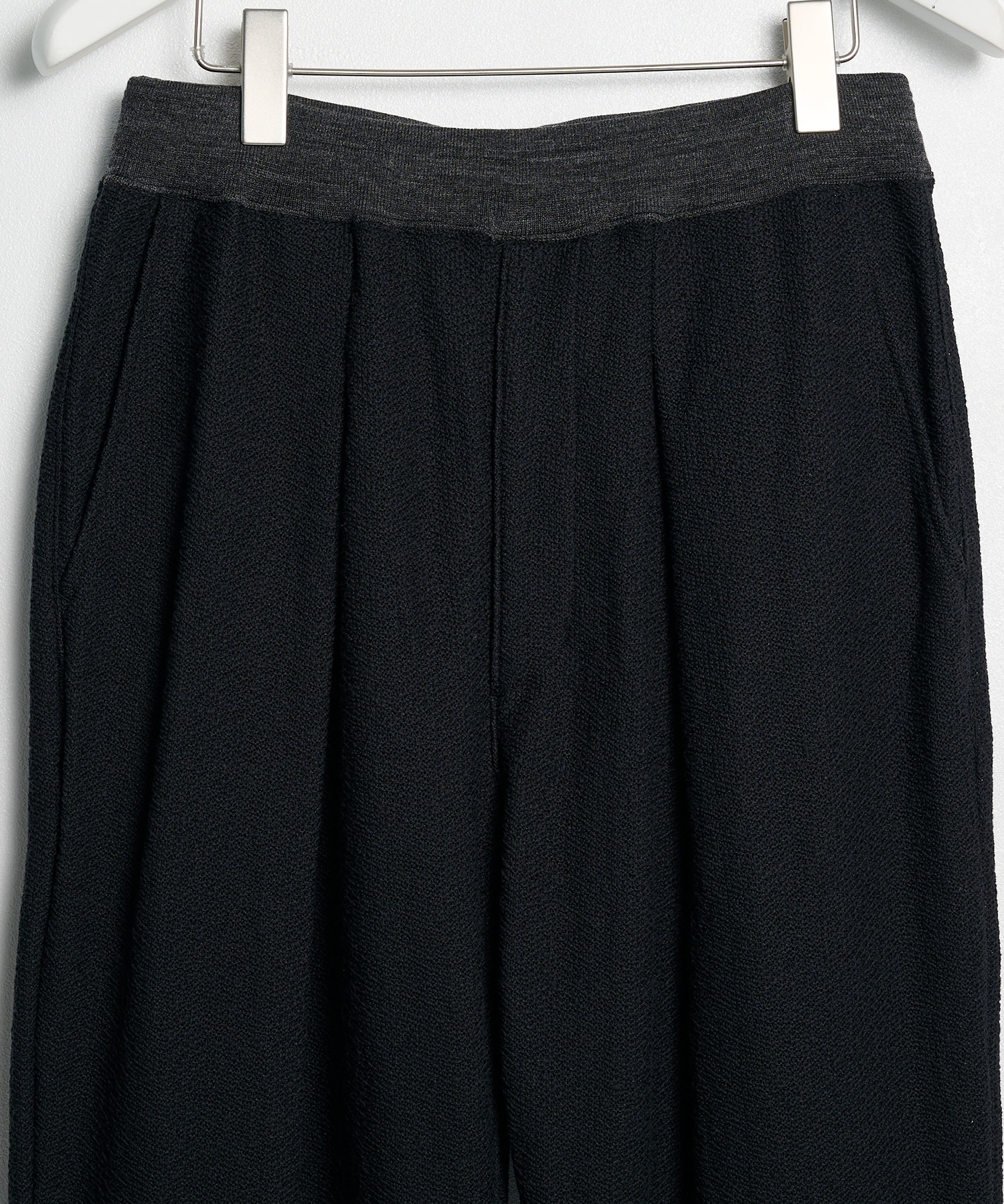 RIB KNIT PANTS saby