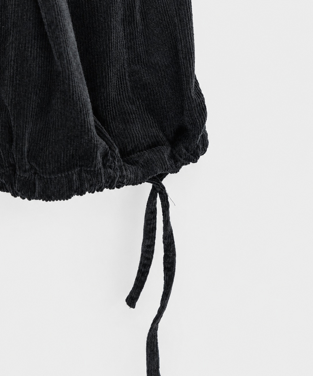 Wide-leg cropped corduroy pants KHOKI