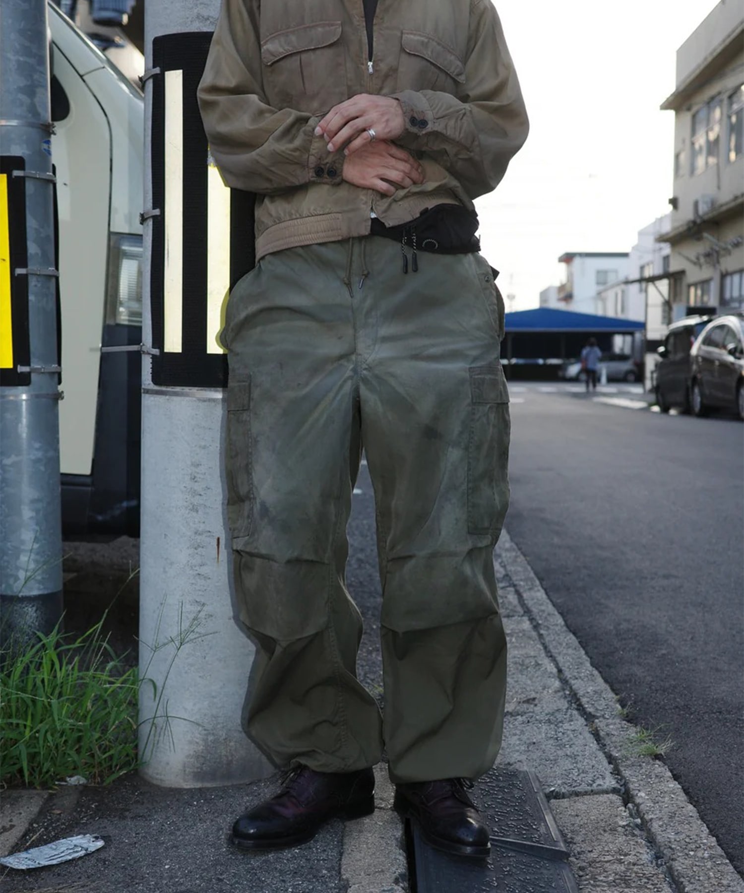 FADED CARGO EASY PANTS ANACHRONORM