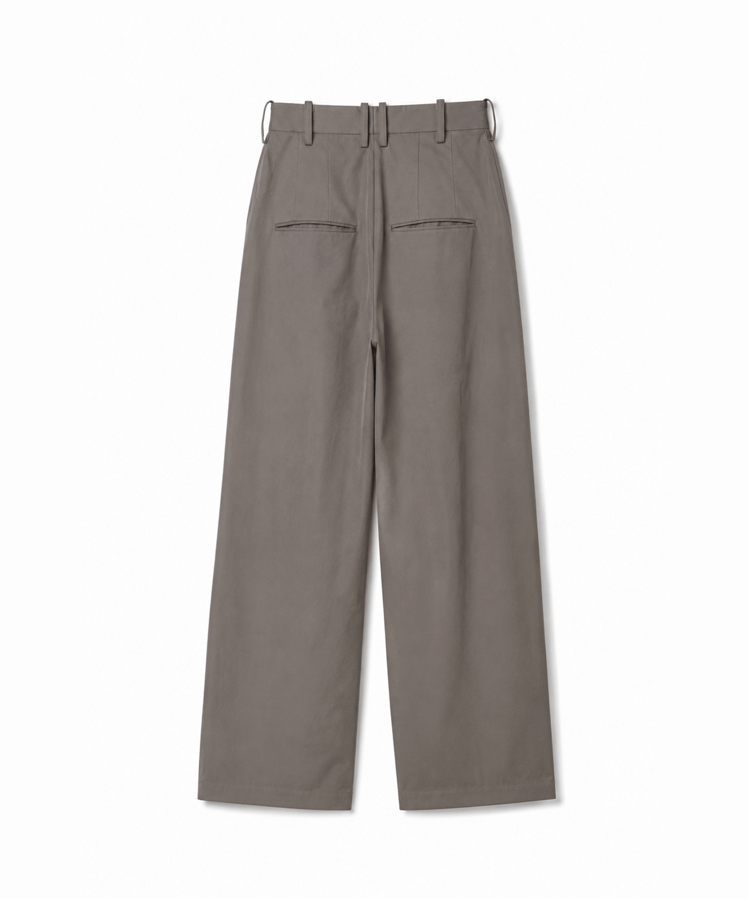 EIGHT TUCK HIGH WEST TROUSERS SOSHIOTSUKI