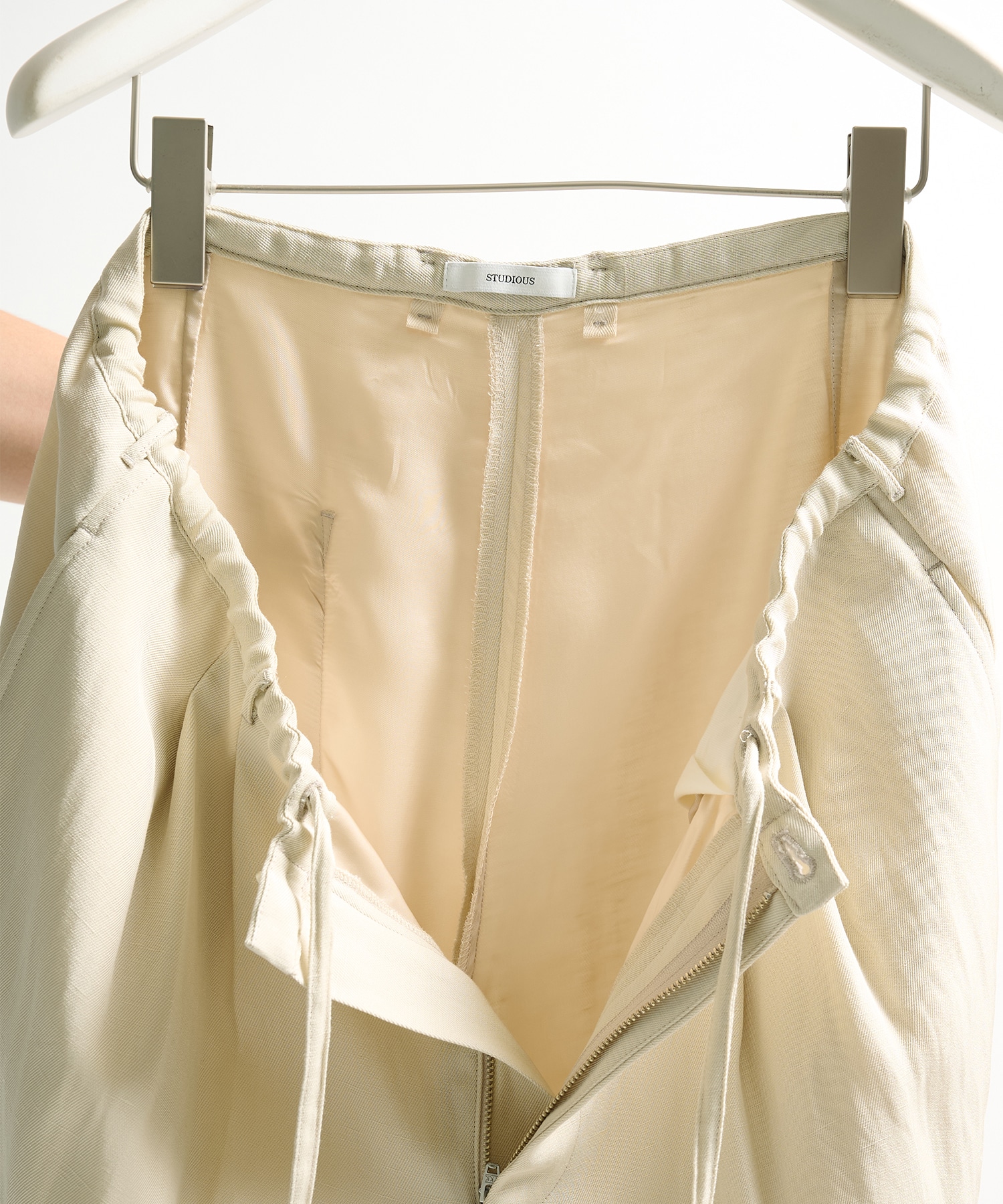 Noseason Linen Wide Pants STUDIOUS
