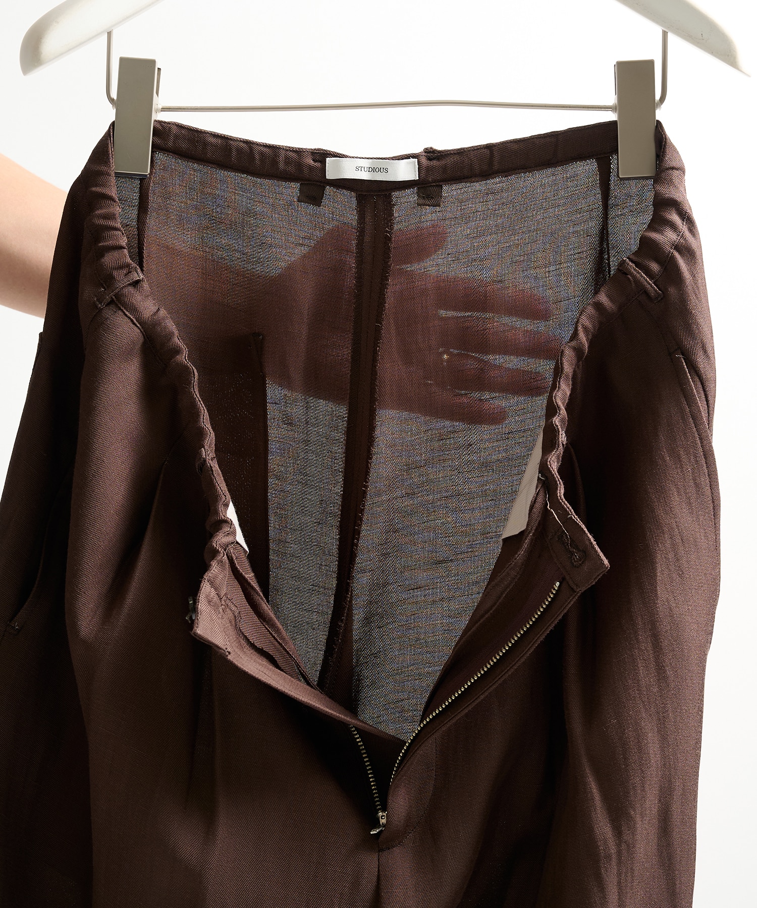 Noseason Linen Wide Pants STUDIOUS