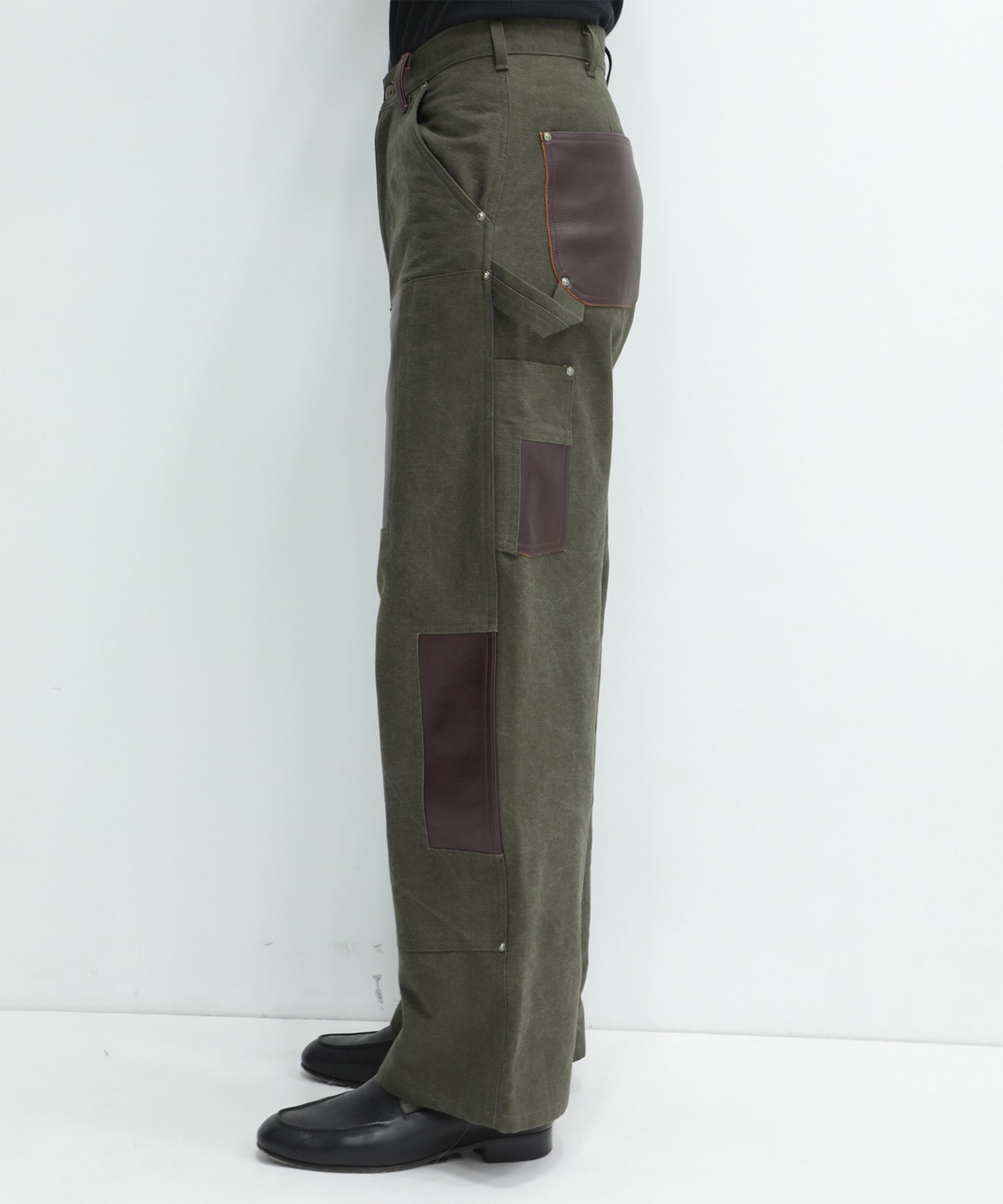 別注3D Cutting Painter Pants KHOKI