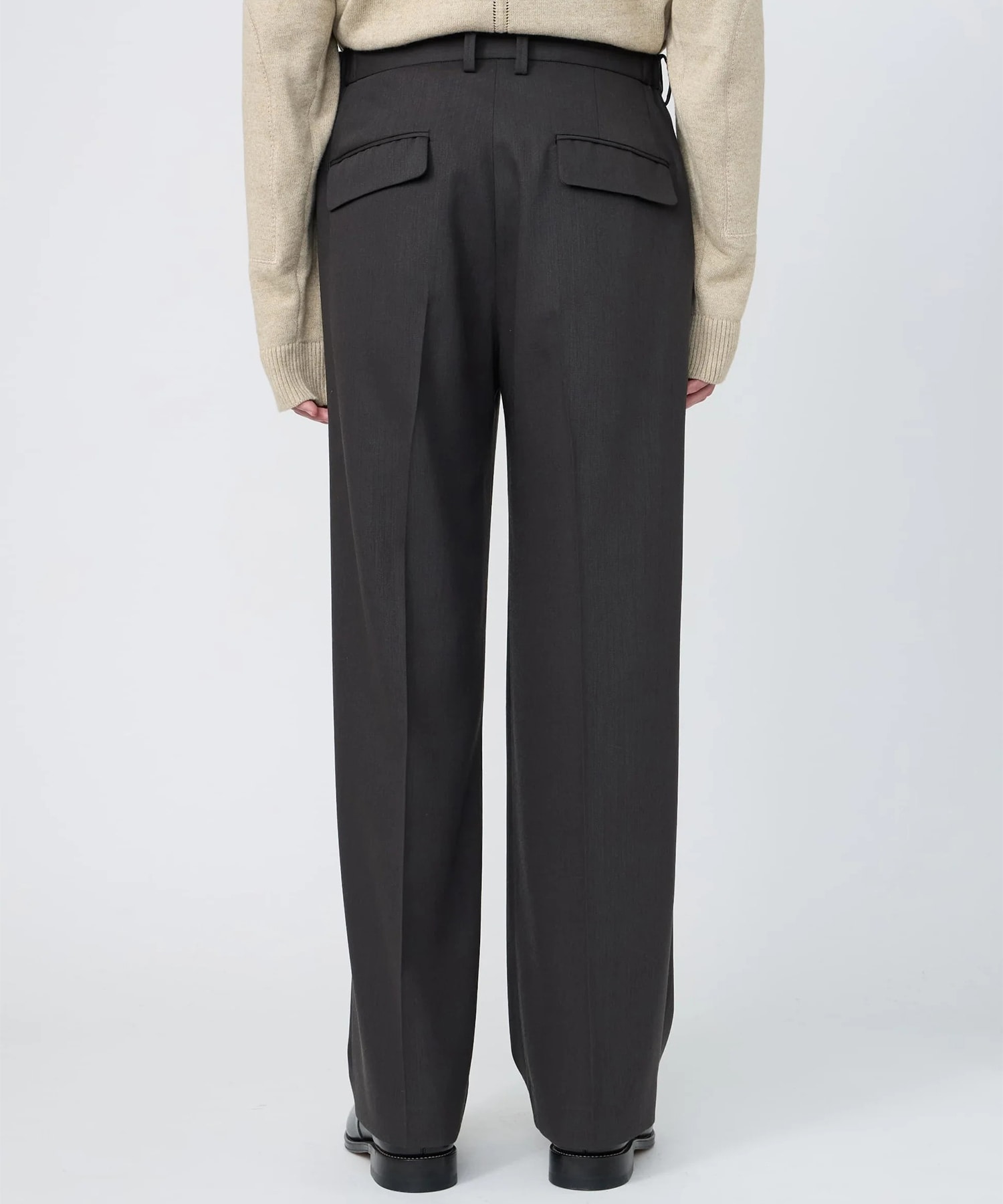 TWO-TUCKS WIDE TROUSERS IRENISA
