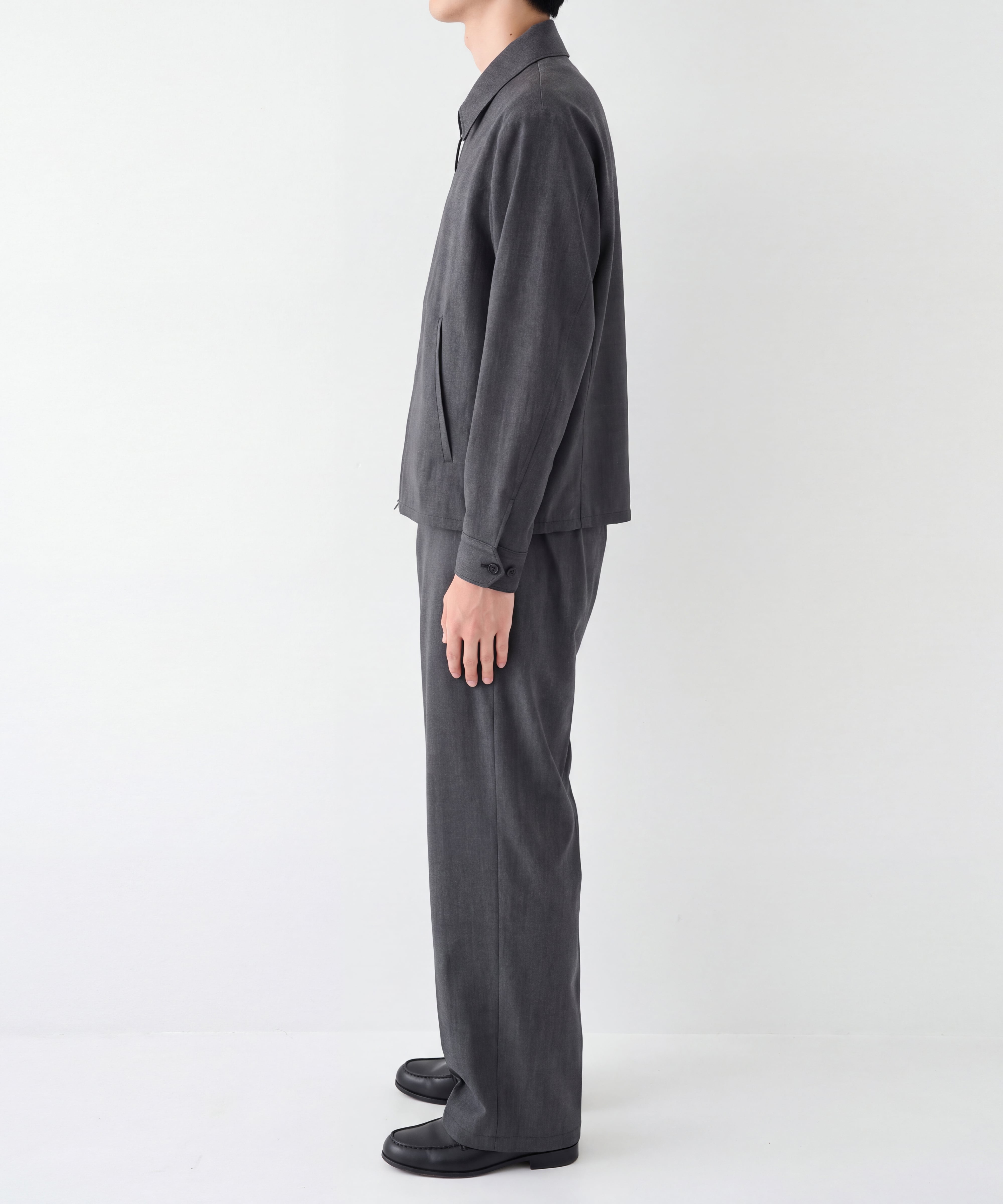 Wool Smart Straight Slacks STUDIOUS