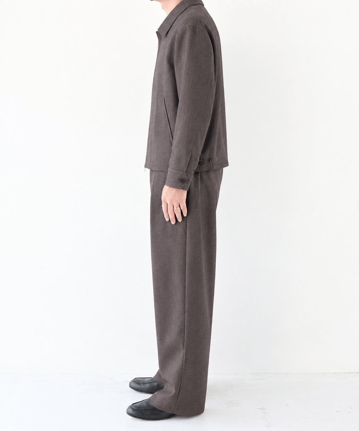 Wool Smart Straight Slacks STUDIOUS