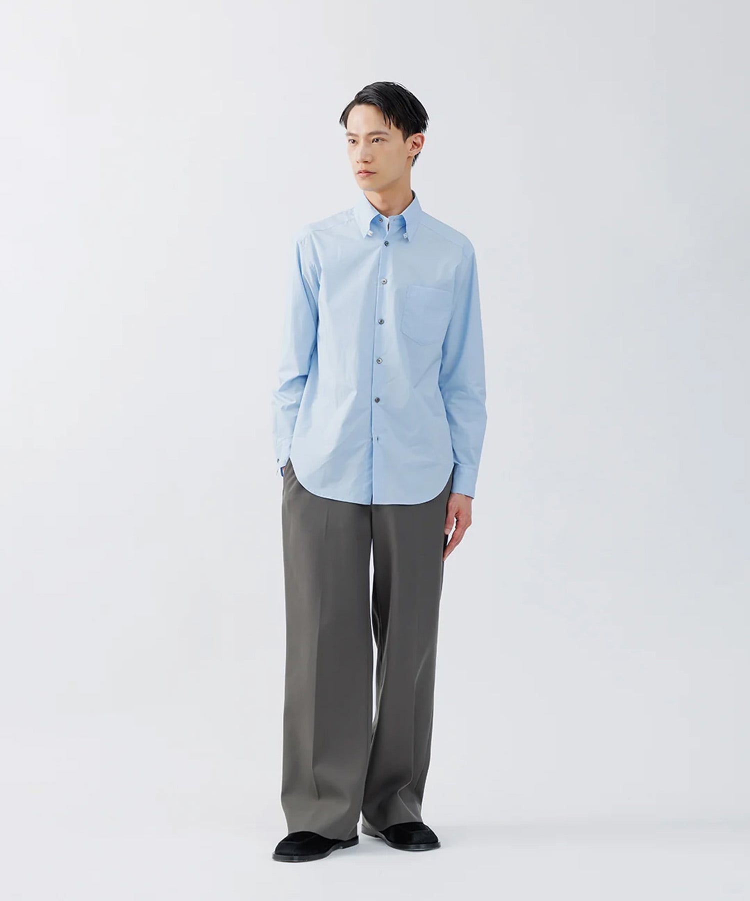 HEAVY WOOL STRAIGHT EASY PANTS .16 SUBLATIONS