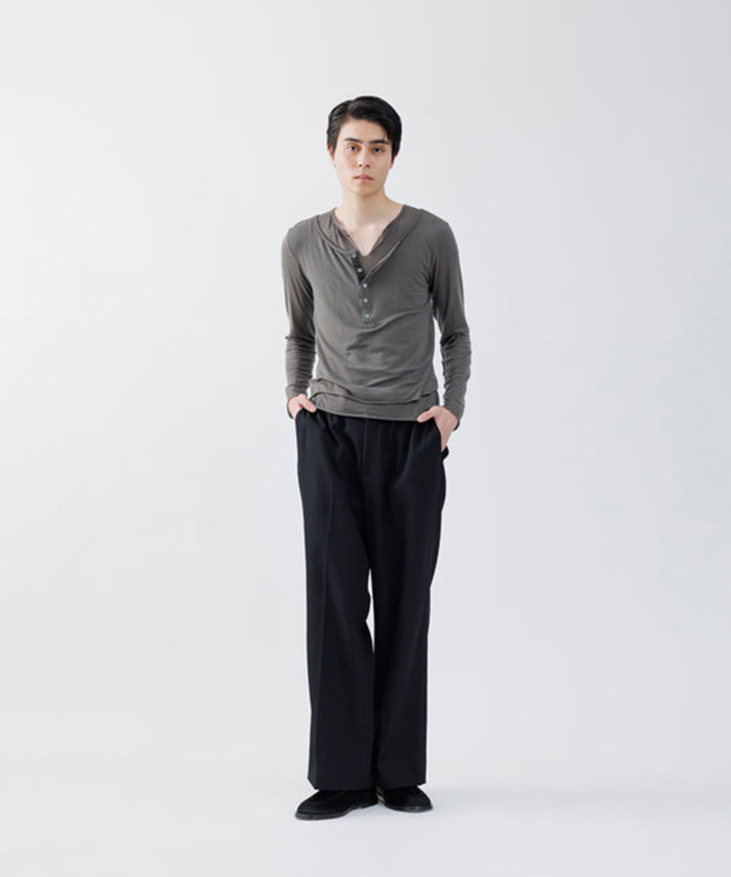 HEAVY WOOL STRAIGHT EASY PANTS .16 SUBLATIONS