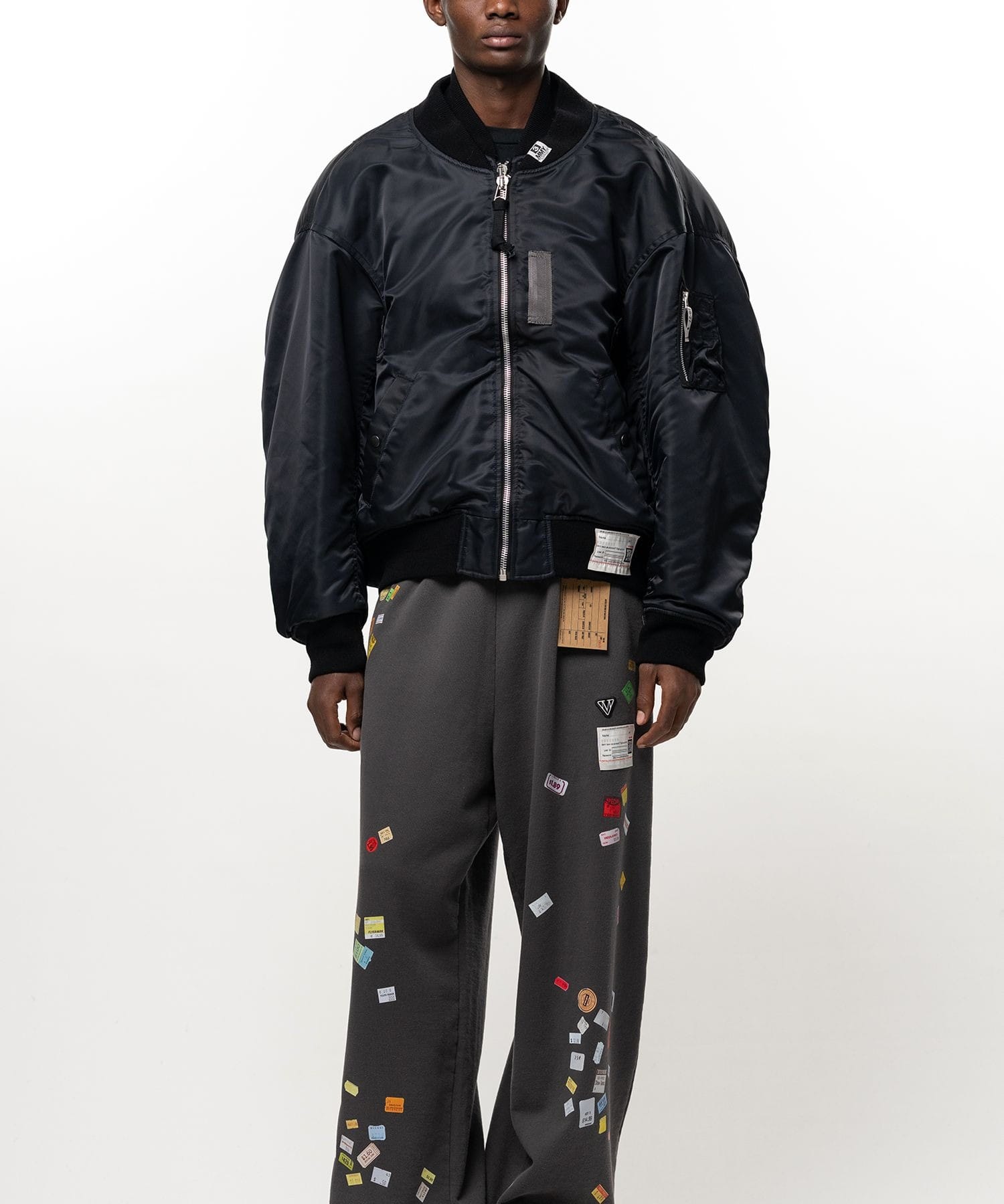 LAYERED BOMBER JACKET Maison MIHARA YASUHIRO