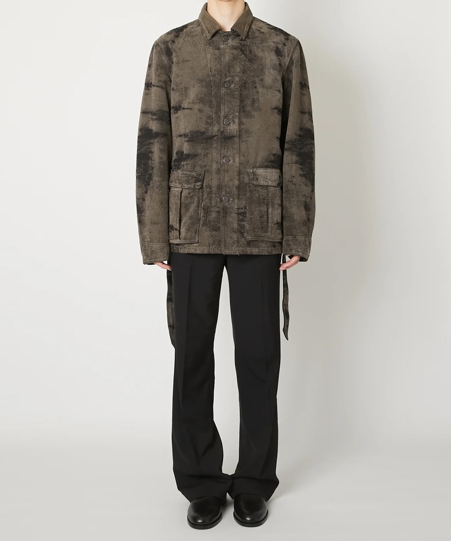 MOLE JACQUARD DENIM BLOUSON TAAKK