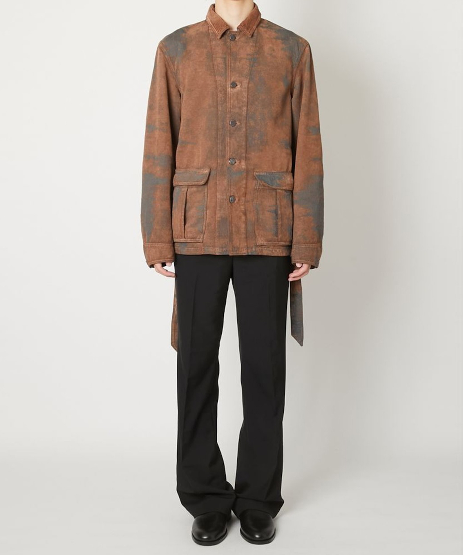 MOLE JACQUARD DENIM BLOUSON TAAKK