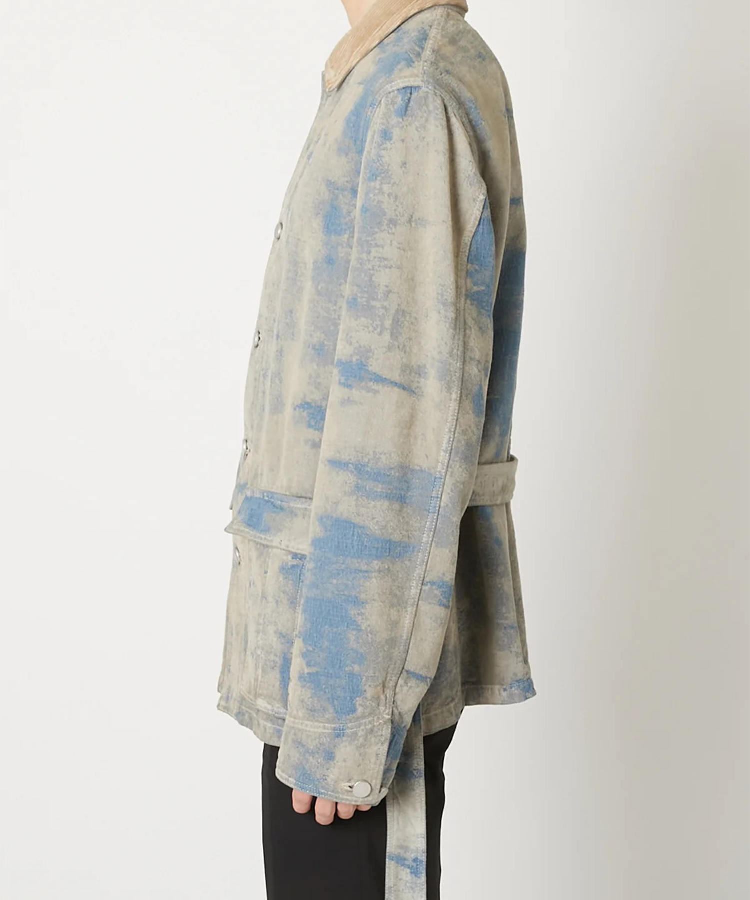 MOLE JACQUARD DENIM BLOUSON TAAKK
