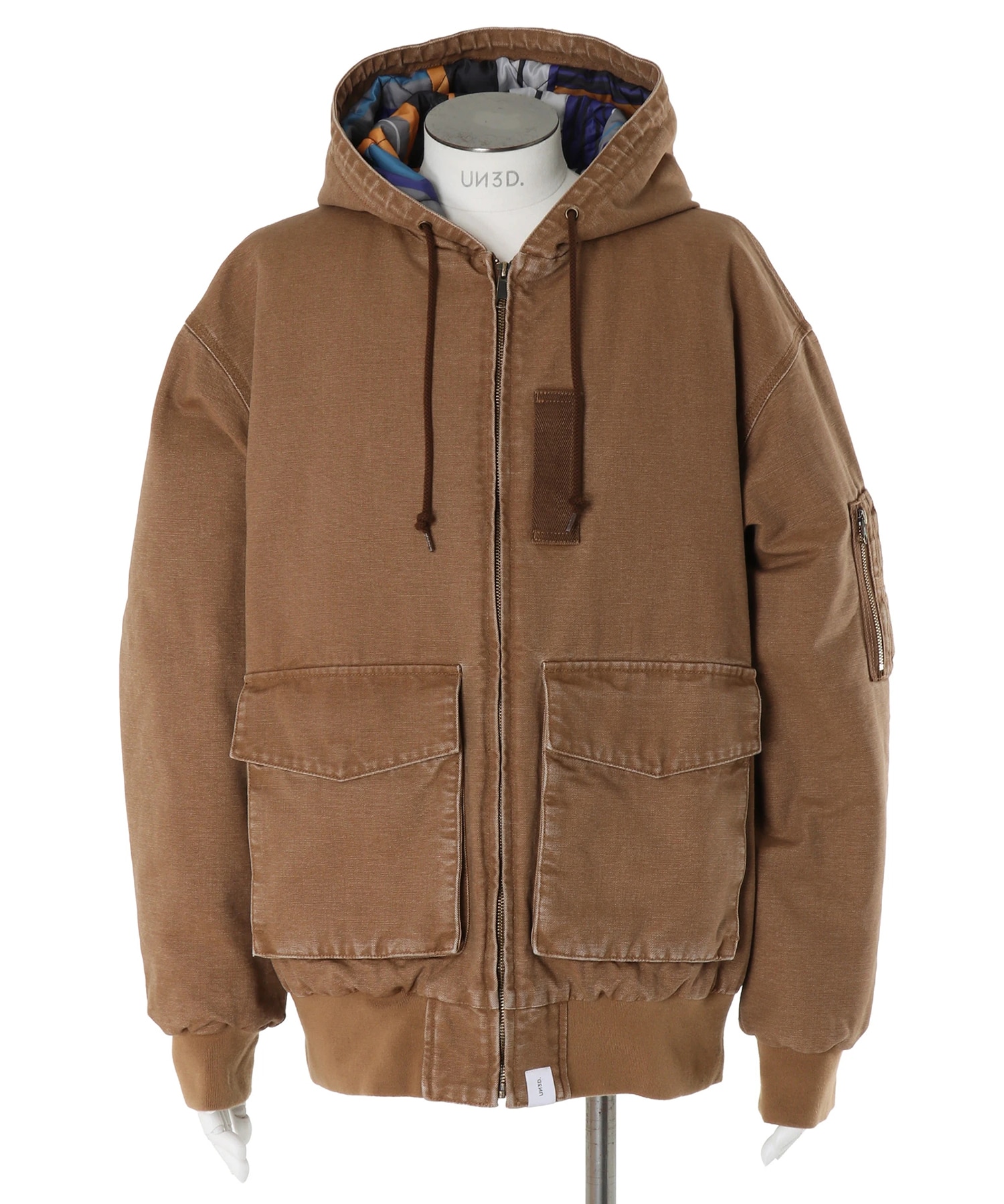 DUCK HOODIE JACKET UN3D
