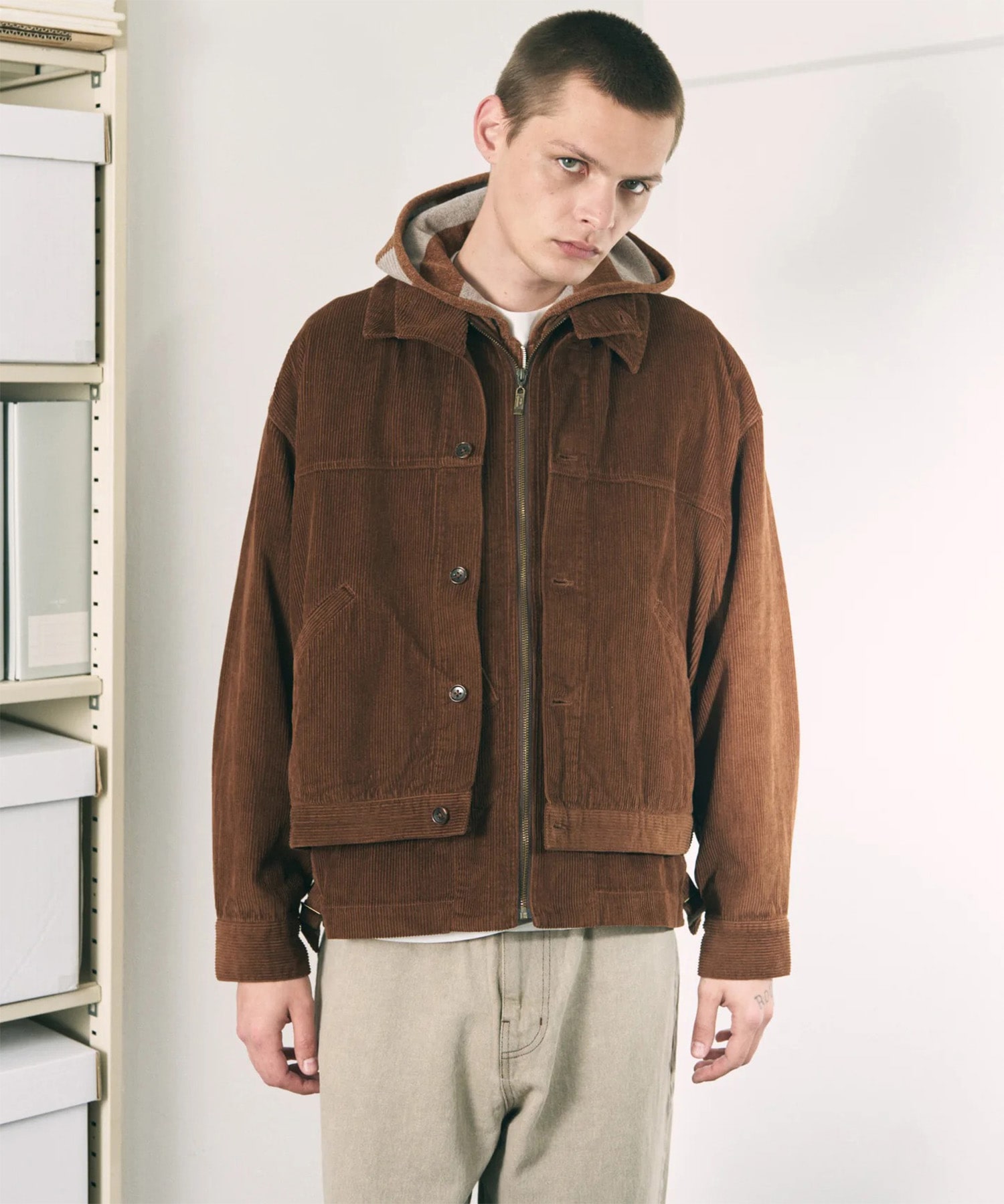 DOUBLE CORD JACKET PHINGERIN