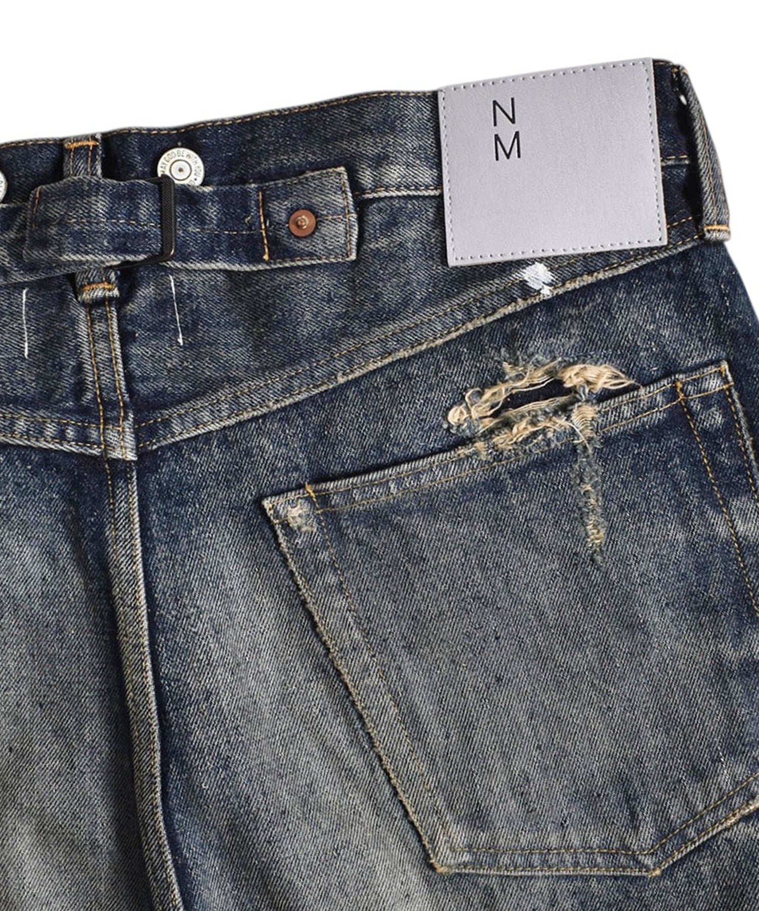 綿デニム×ウールツイード NEW MANUALカスタマイズ JUNYA WATANABE MAN
