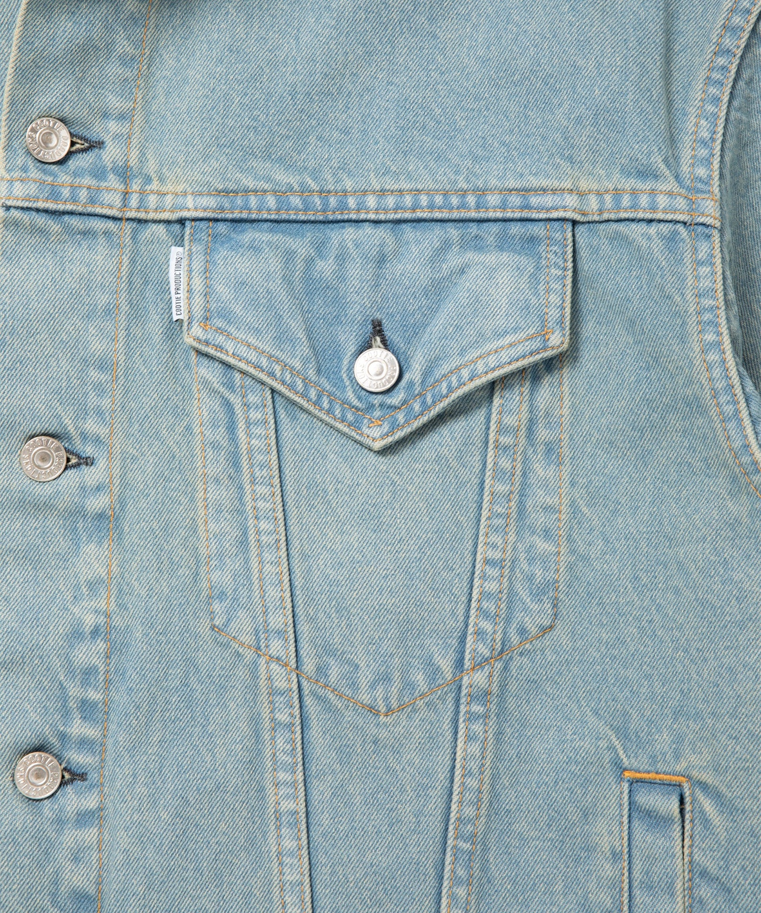 12.5oz Denim Trucker Jacket COOTIE PRODUCTIONS