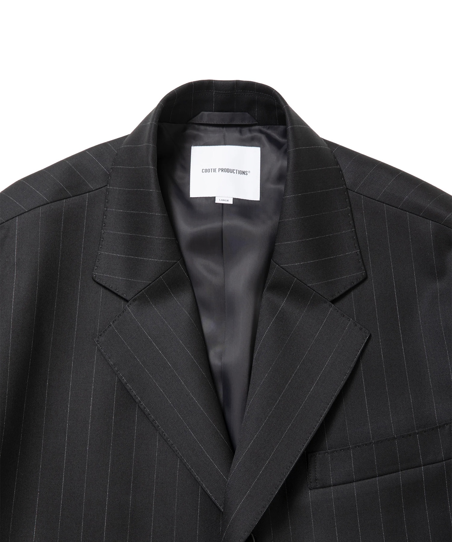 Wool Gabardine Single Breasted Jacket COOTIE PRODUCTIONS
