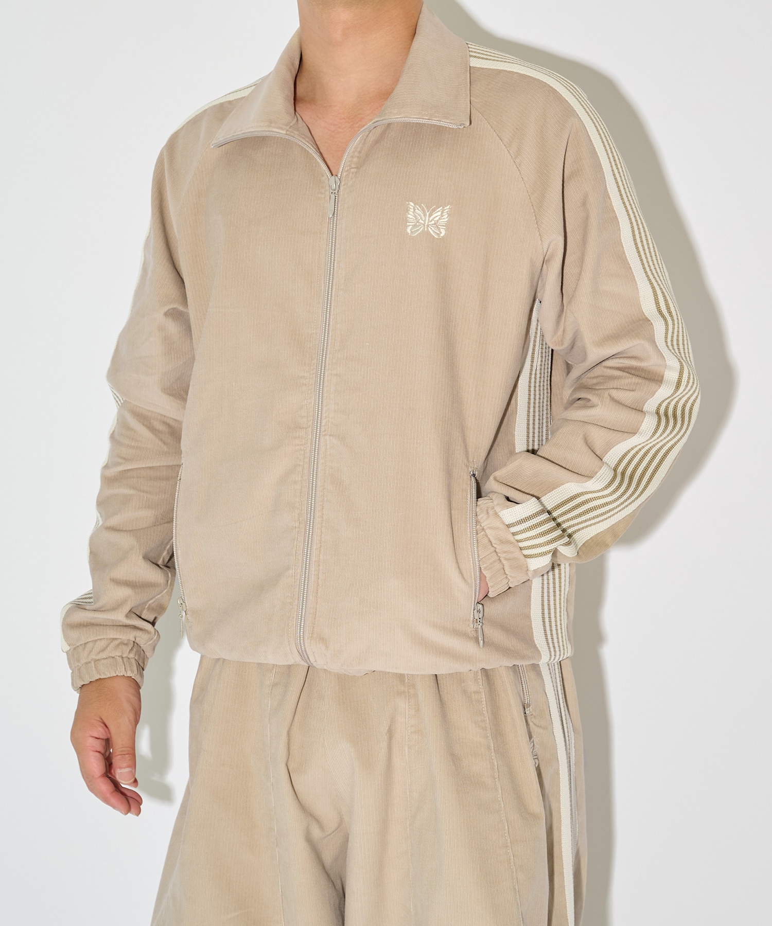 別注 Track Jacket - Corduroy NEEDLES
