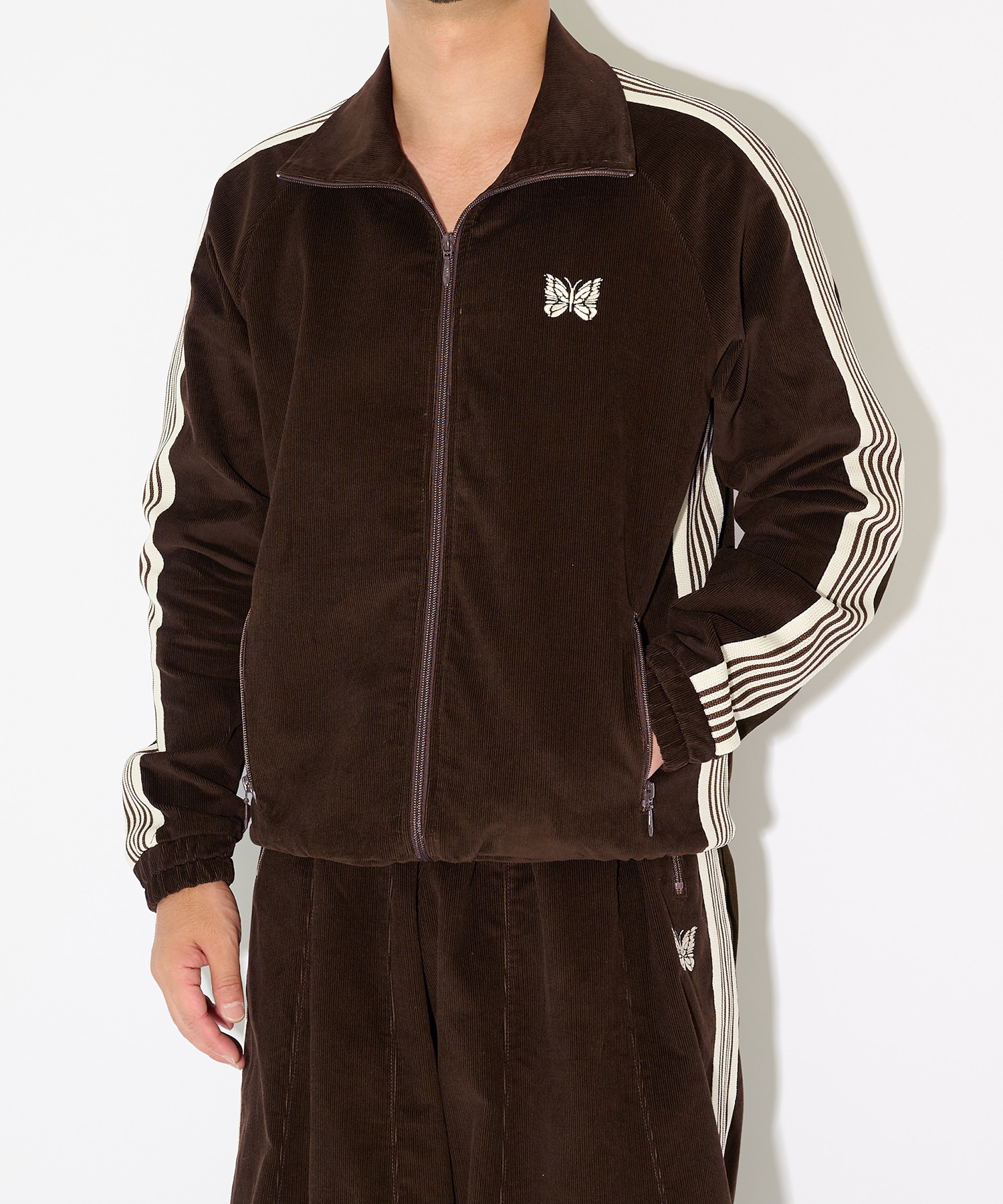 別注 Track Jacket - Corduroy NEEDLES