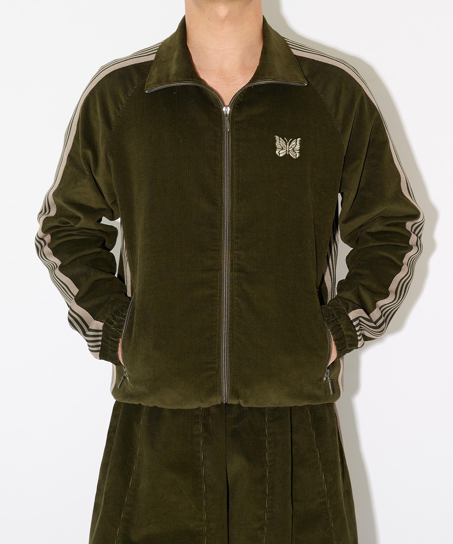別注 Track Jacket - Corduroy NEEDLES
