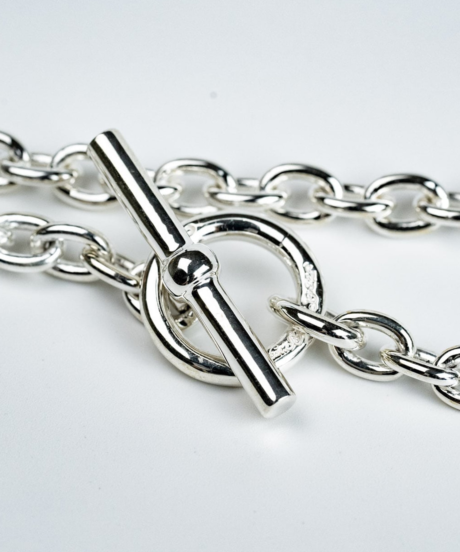 C-027 Hook connect necklace S 45cm WAKAN SILVER SMITH