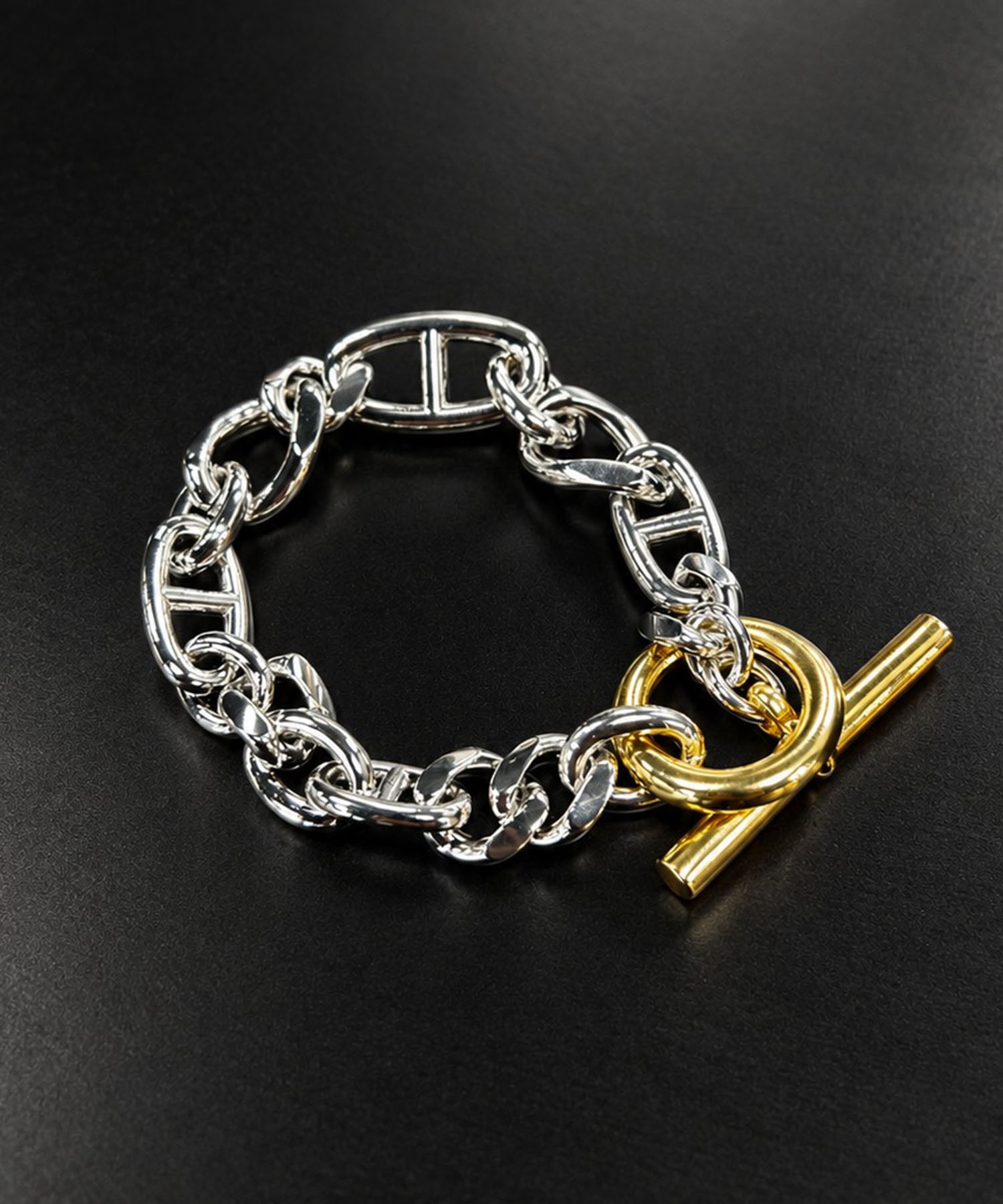 FUSION BICOLOR ANCHOR BRACELET STUDIOUS