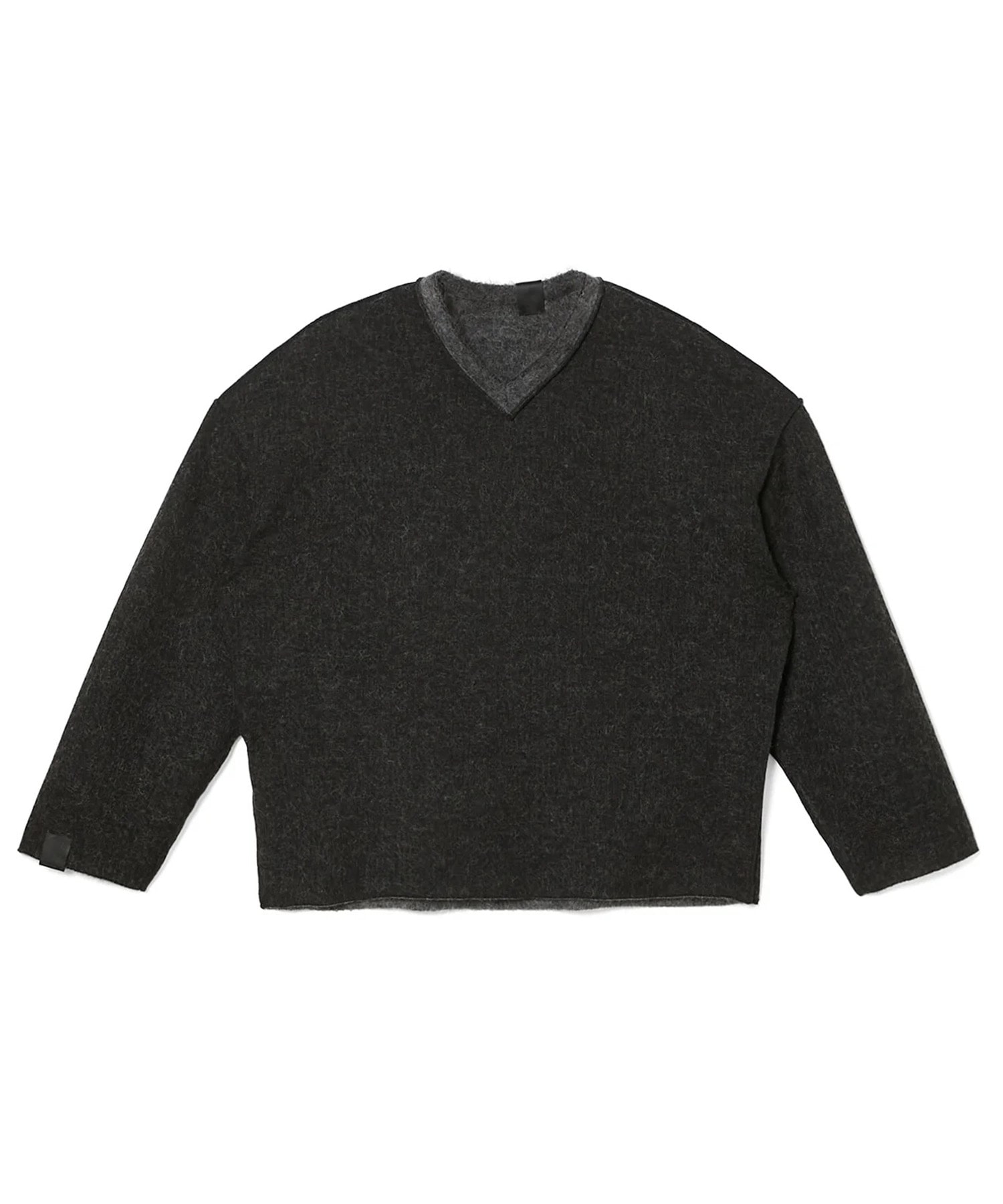 2262-CS01-024 / REVERSIBLE V-NECK KNIT PULLOVER N.HOOLYWOOD