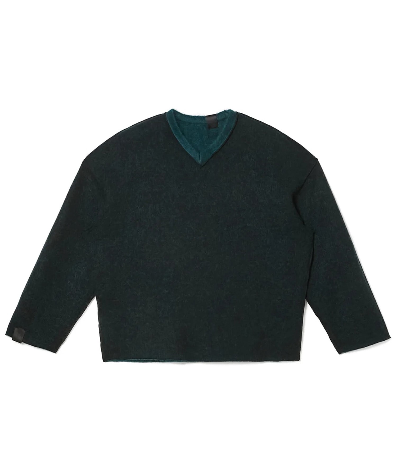 2262-CS01-024 / REVERSIBLE V-NECK KNIT PULLOVER N.HOOLYWOOD