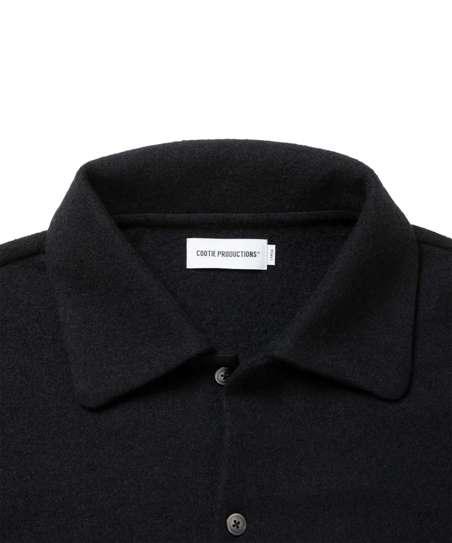 W/N Boucle Polo Cardigan COOTIE PRODUCTIONS
