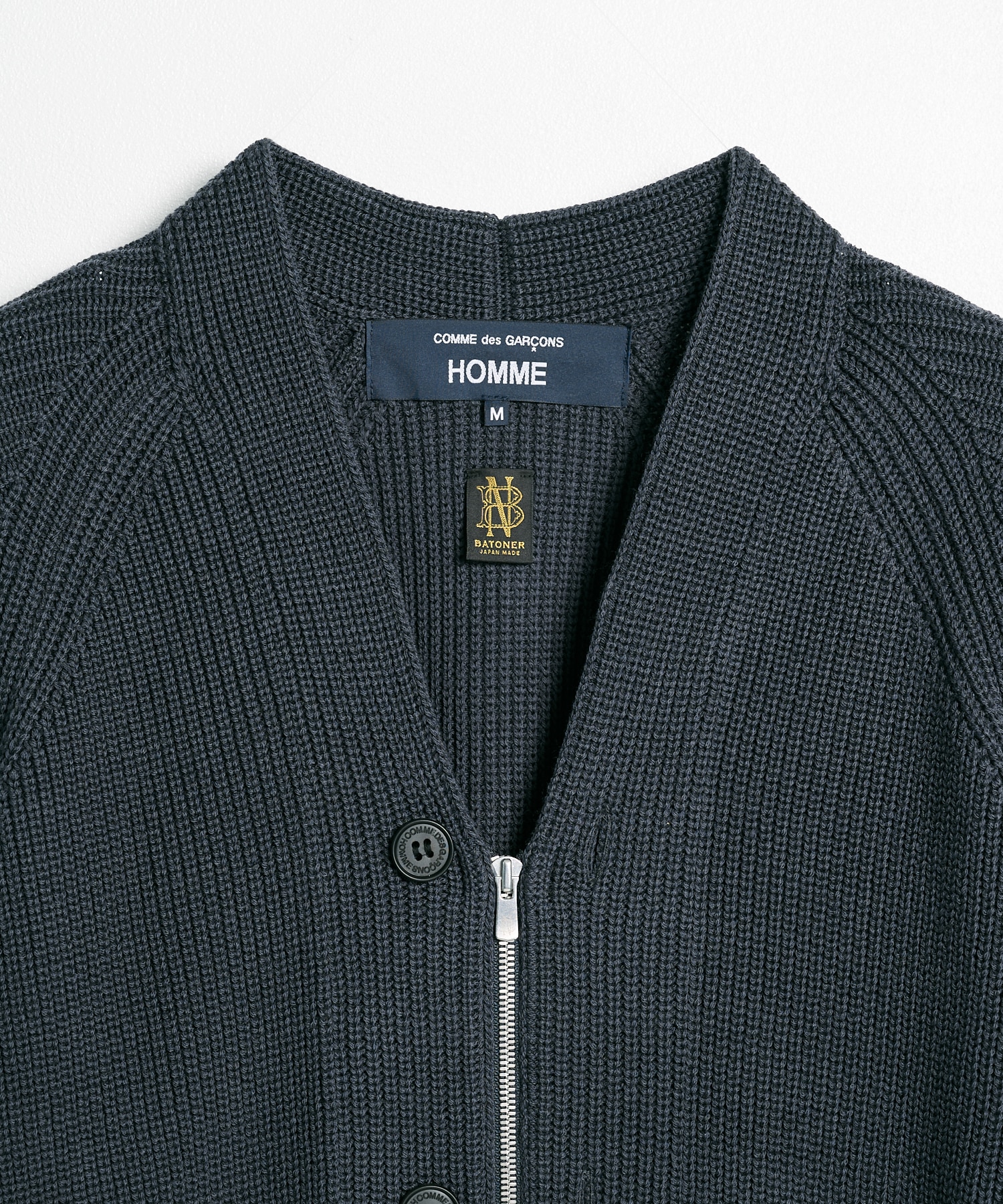 HR-N002-051 ×BATONER KNIT CARDIGAN COMME des GARCONS HOMME