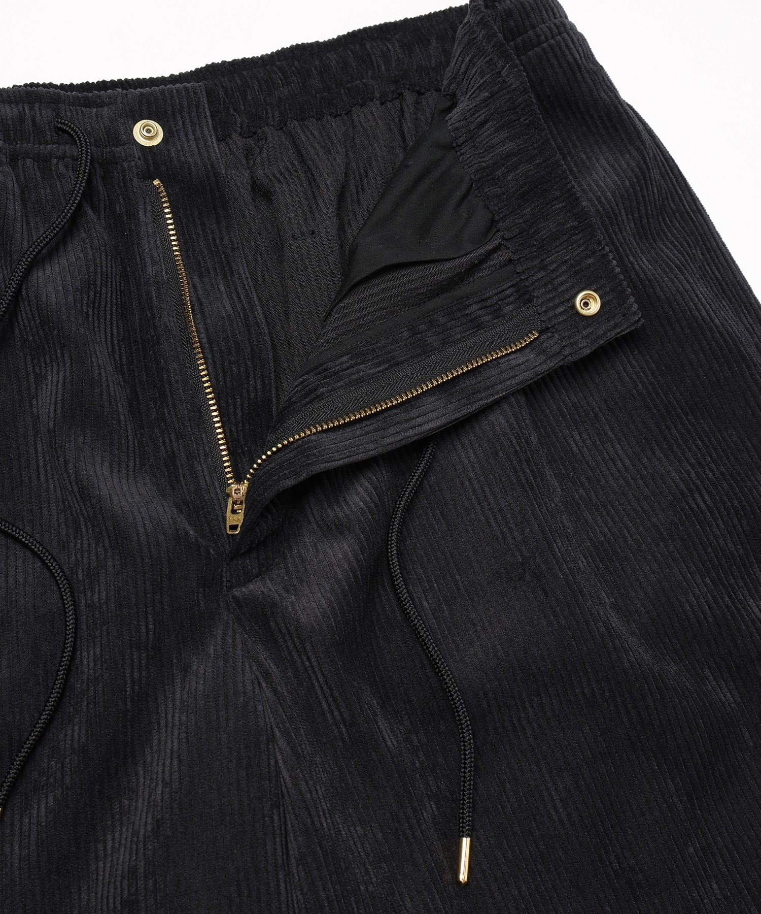 Wide Wale Corduroy Drawstring Wide Pants CULLNI