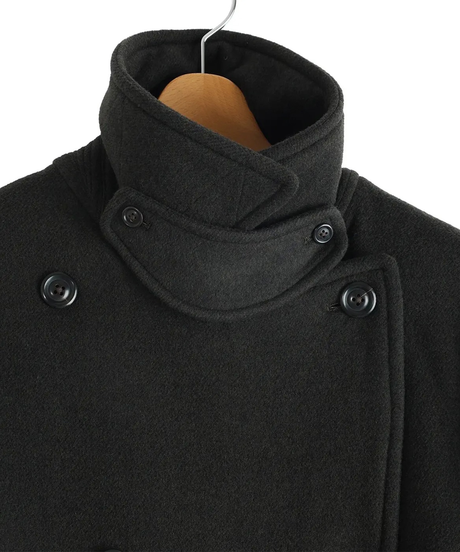 Wool Beaver Great Coat blurhms