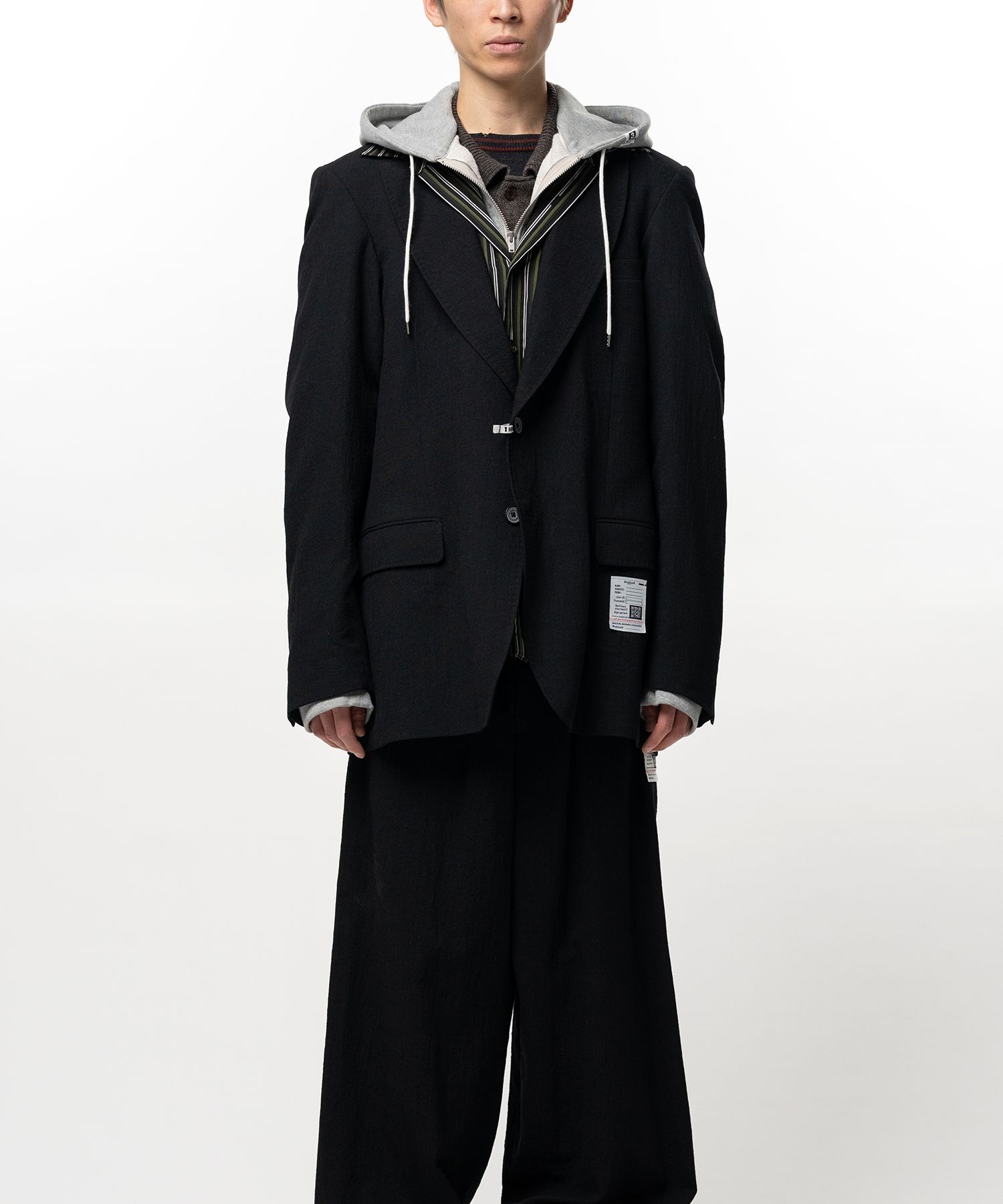 TRIPLE LAYERED BLAZER Maison MIHARA YASUHIRO