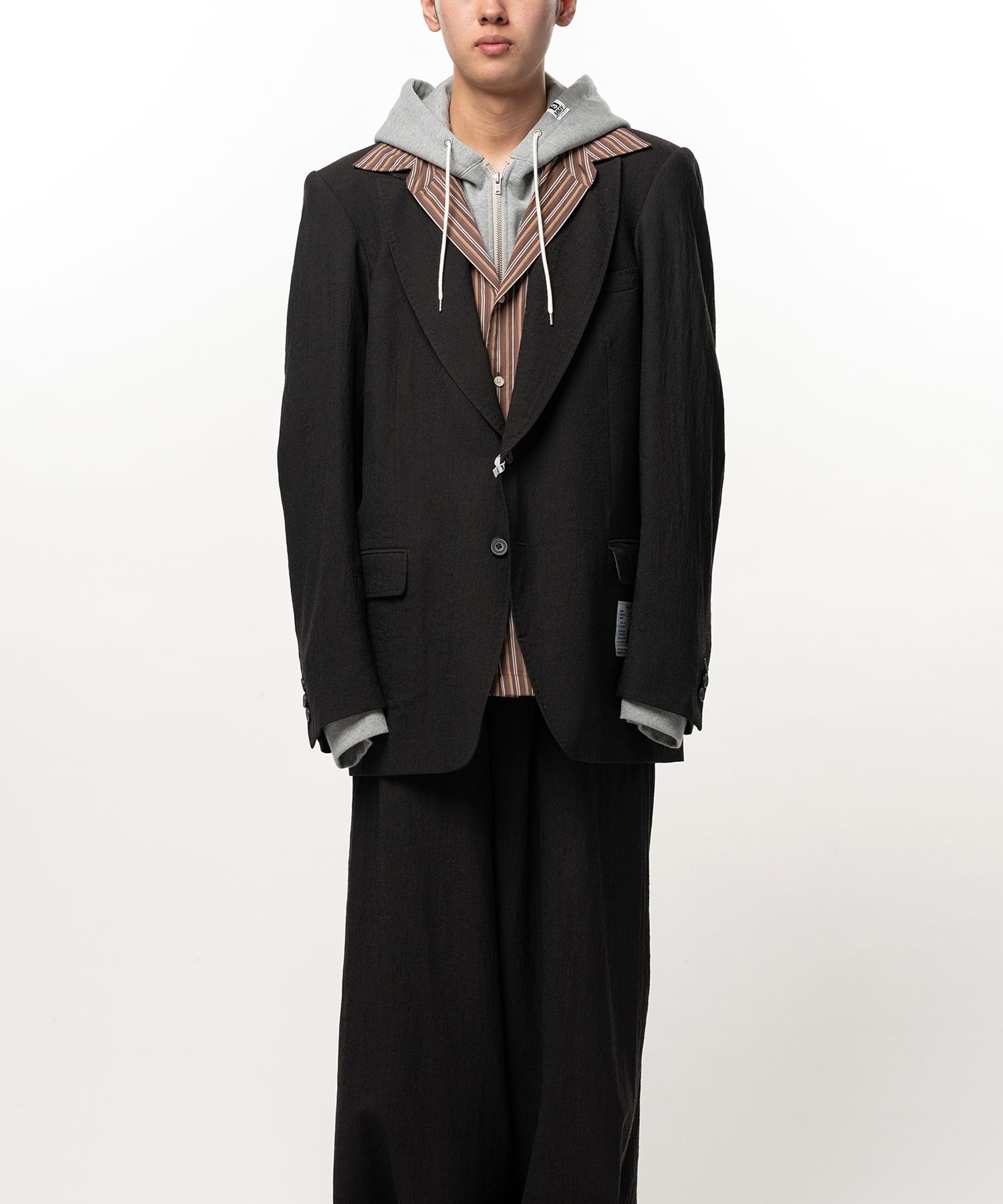 TRIPLE LAYERED BLAZER Maison MIHARA YASUHIRO