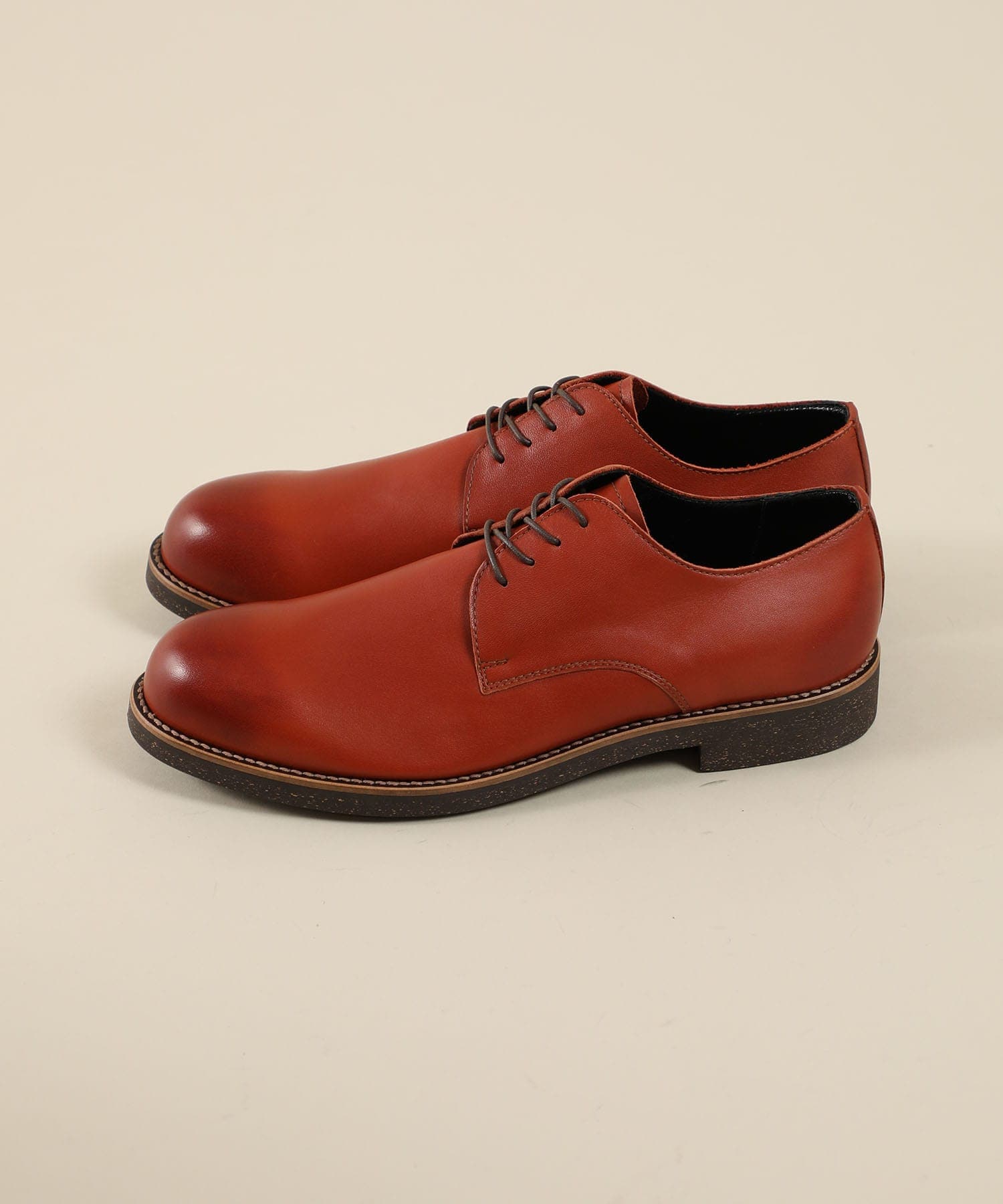 WPL DERBY PLAIN TOE SHOES PADRONE