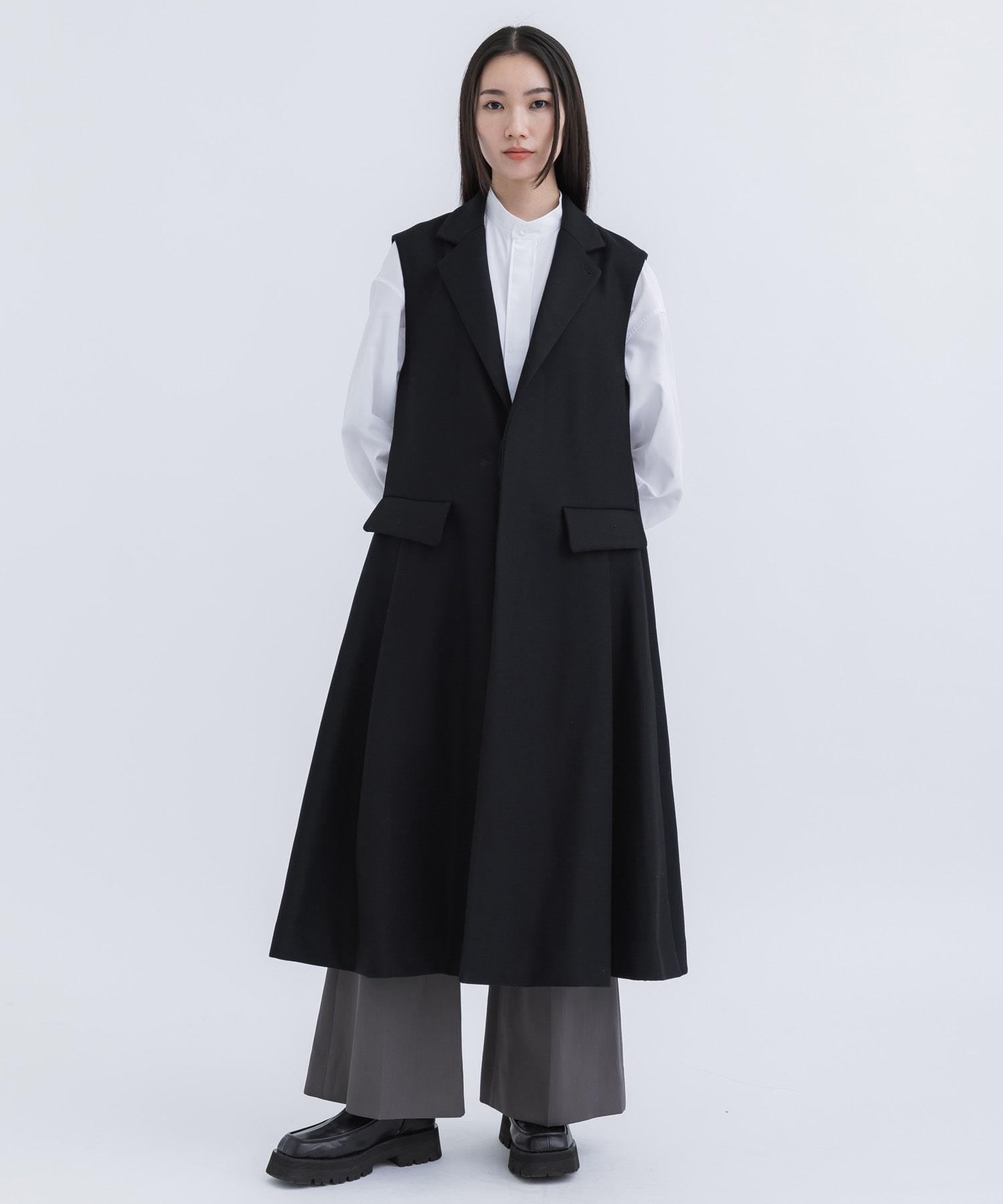 RERACS CHESTERFIELD LONG VEST THE RERACS