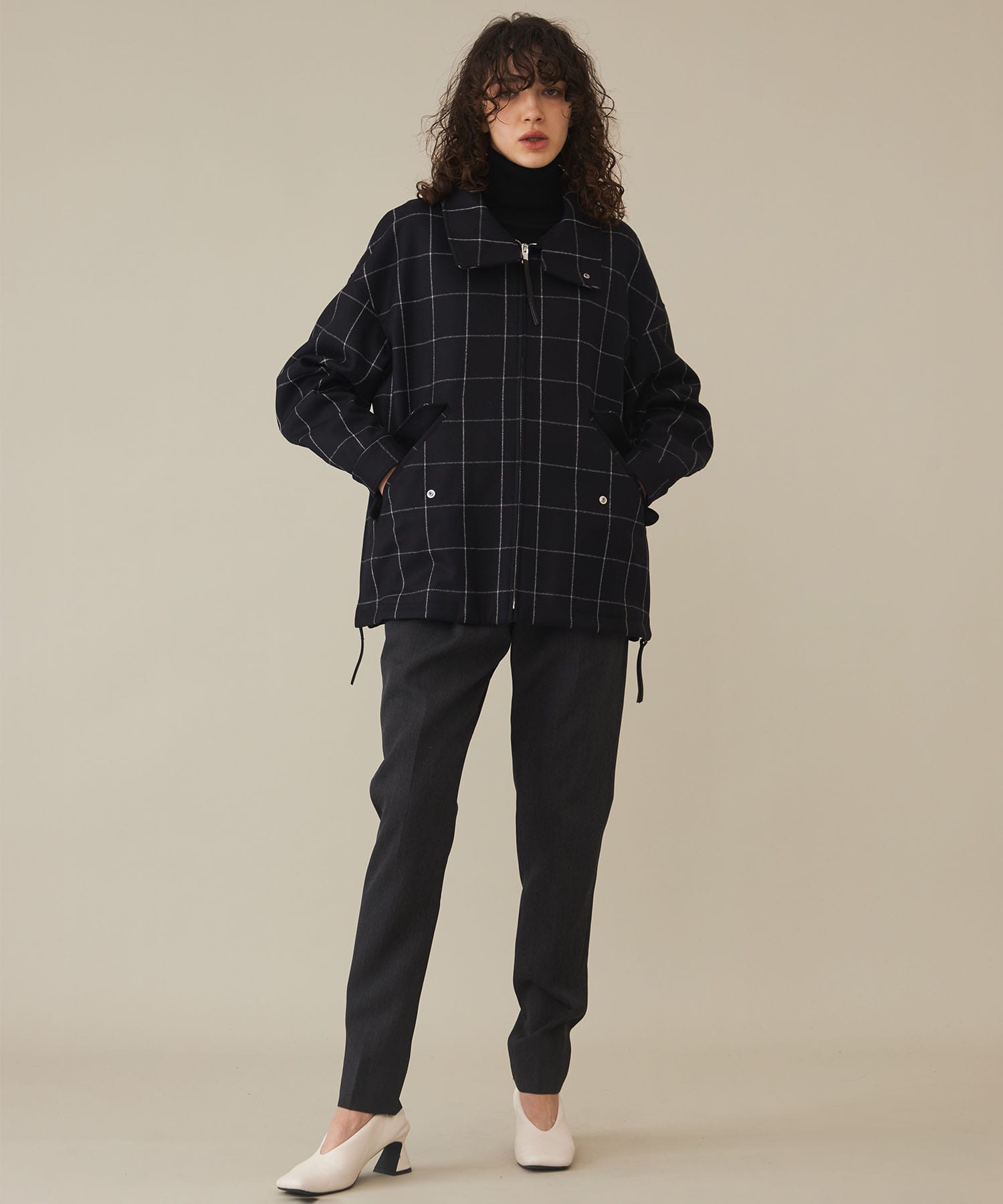 RERACS WOOL HARRINGTON JKT THE RERACS