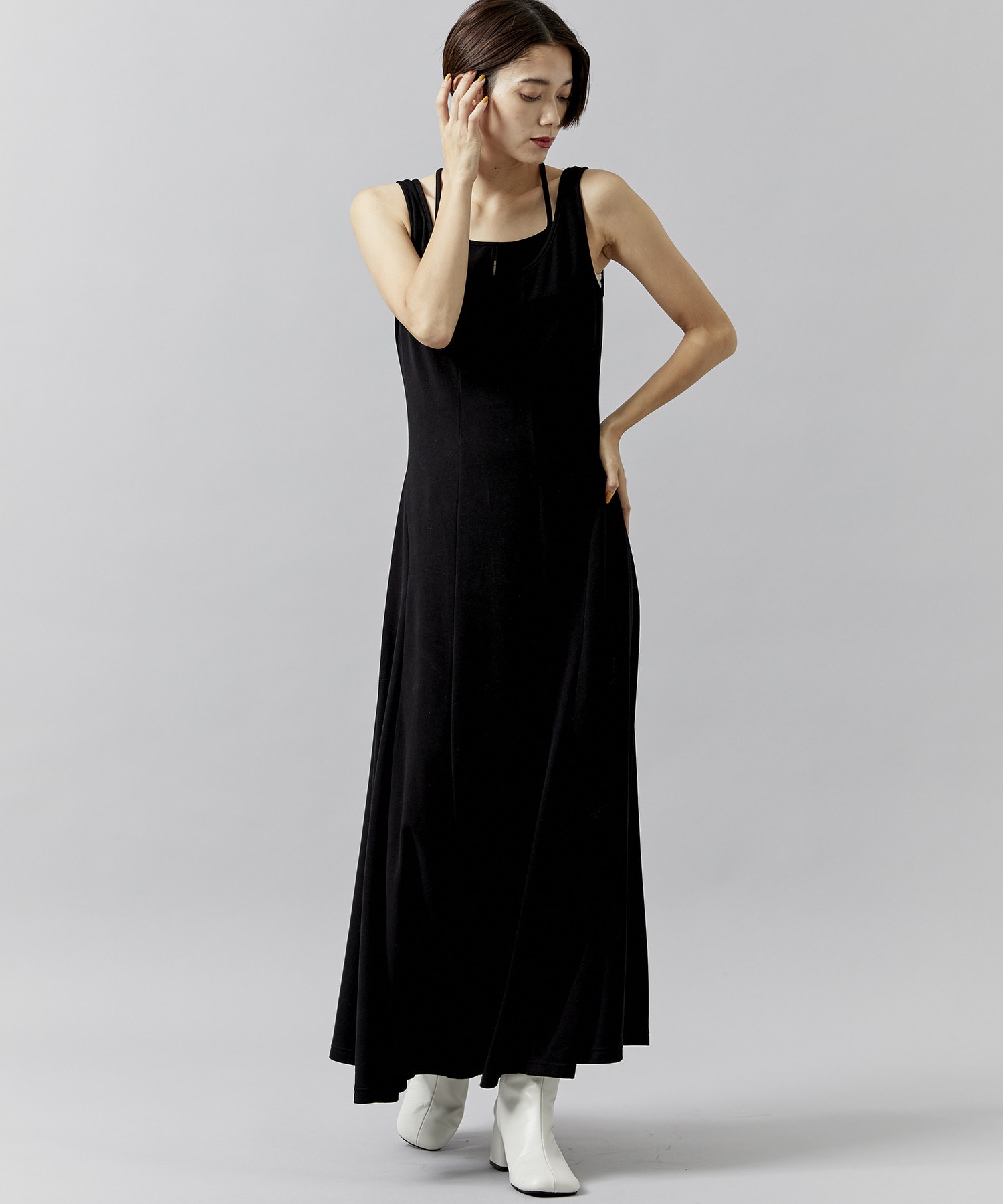 別注LAYERED STRAP DRESS｜STUDIOUS