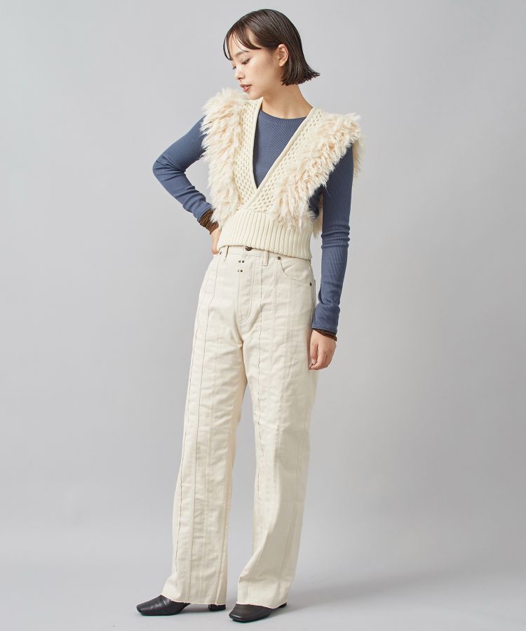 別注Patchwork Fringe Top LEINWANDE