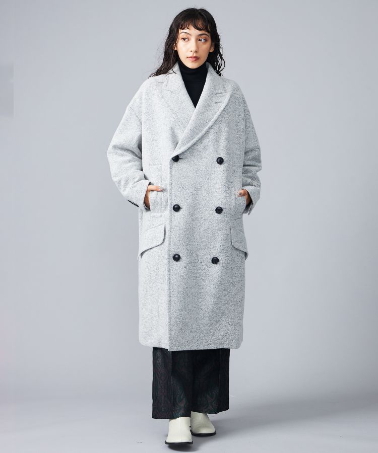 TOGA WOOL BONDING COAT タグ付き-