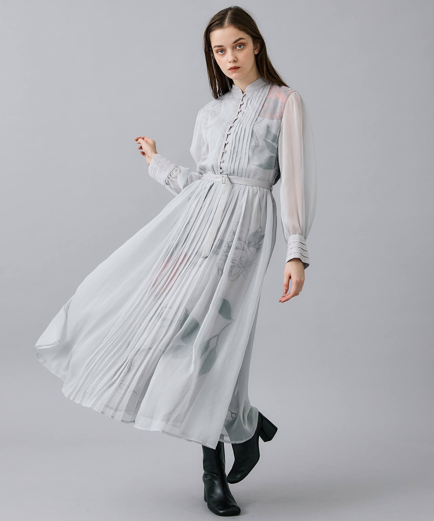 新品未使用タグ付AMERI STUDIOUS 別注ELLA VEIL DRESS ワンピース