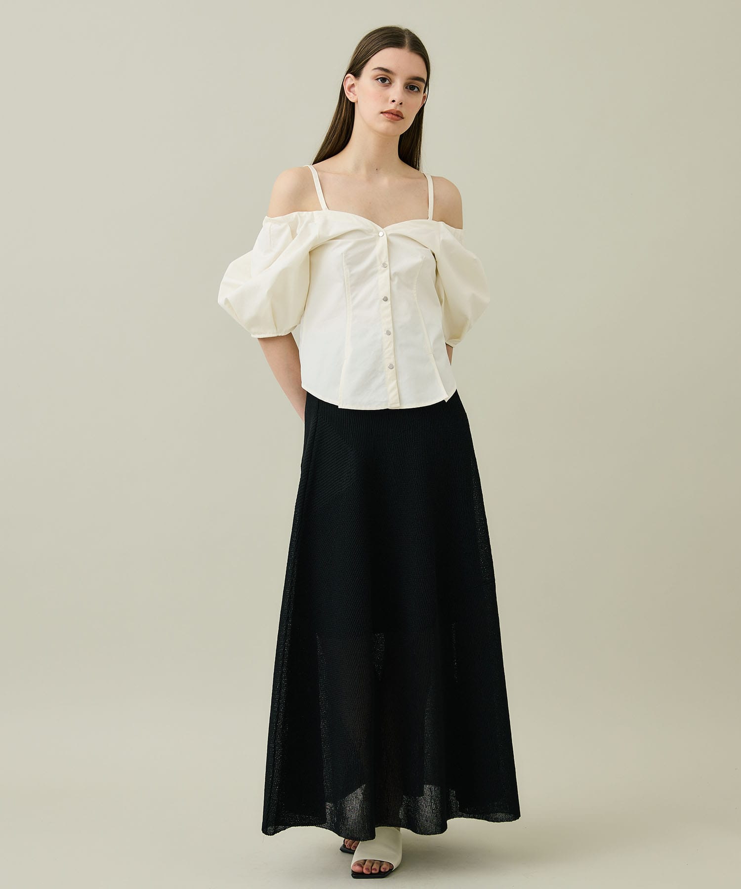 Two Fabric Combinated Blouse rito structure